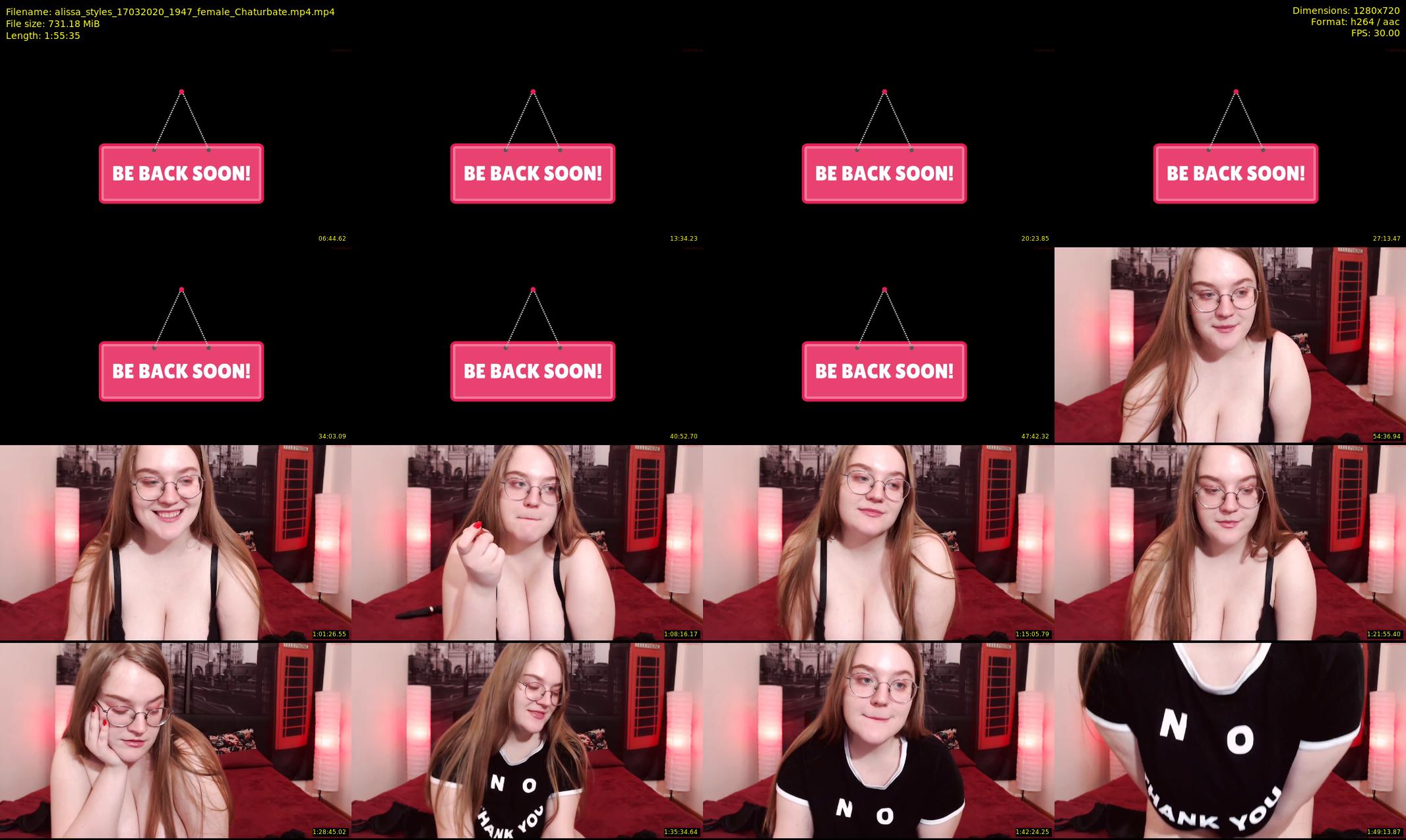 alissa_styles — 116 minute Chaturbate female cam show recording, 720p, Mar 17, 2020
