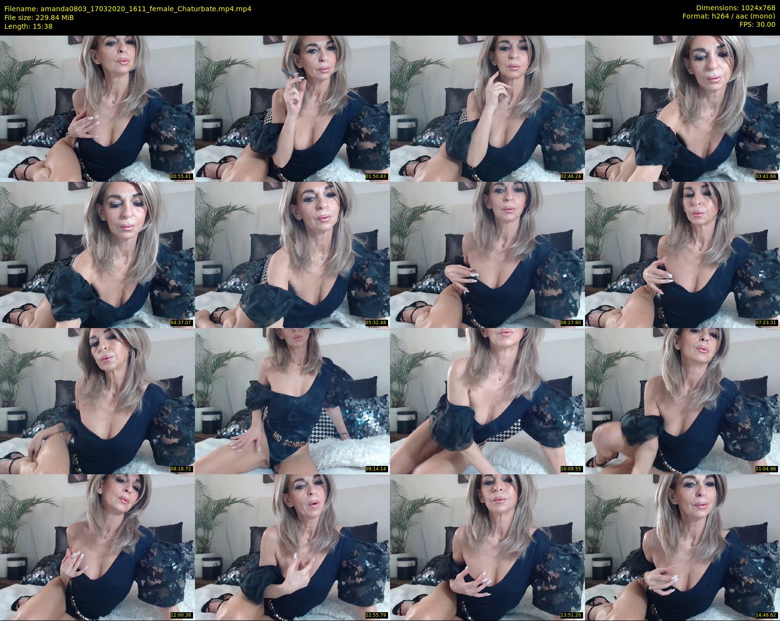 amanda0803 — 16 minute Chaturbate female cam show recording, 720p, Mar 17, 2020