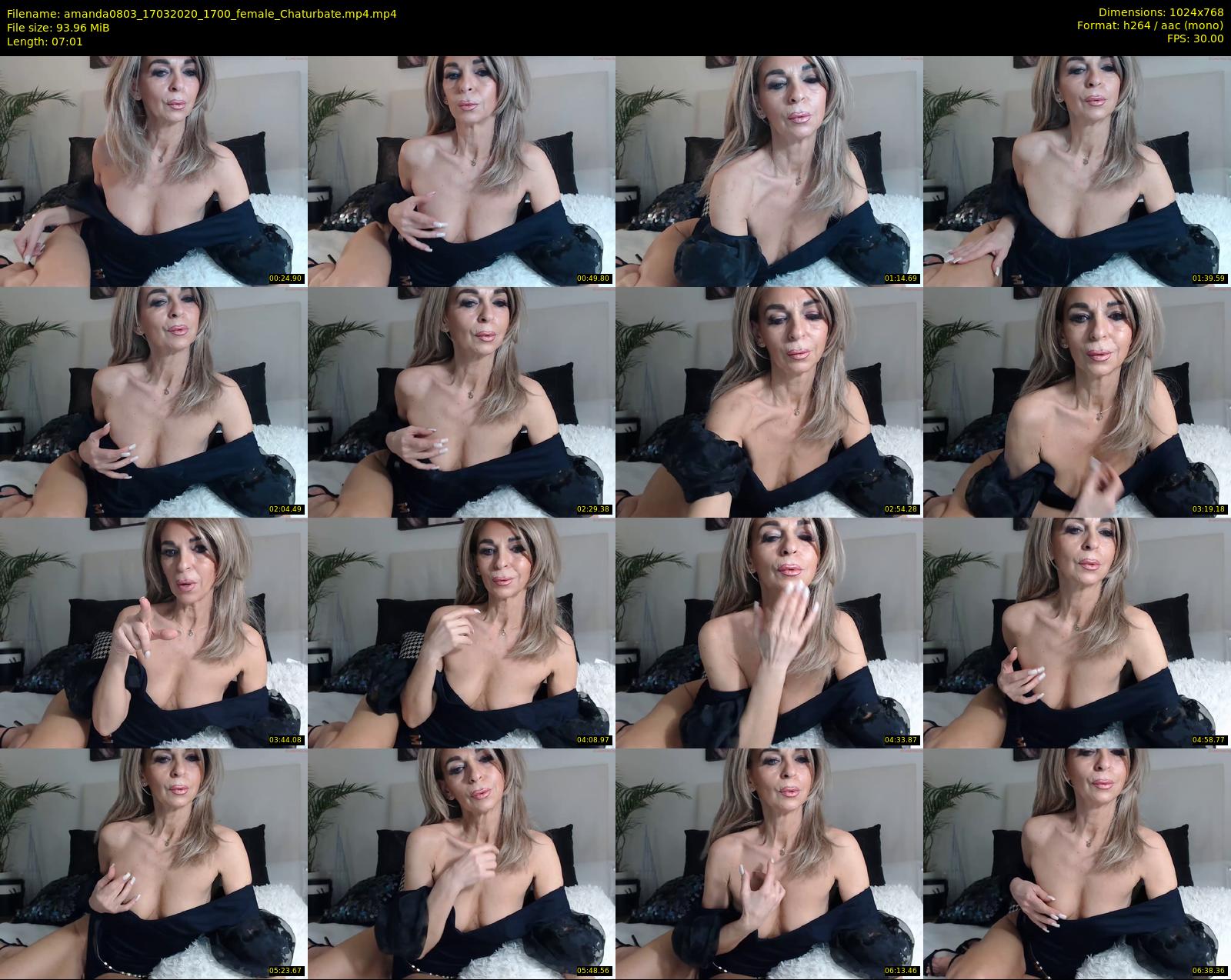 amanda0803 — 8 minute Chaturbate female cam show recording, 720p, Mar 17, 2020