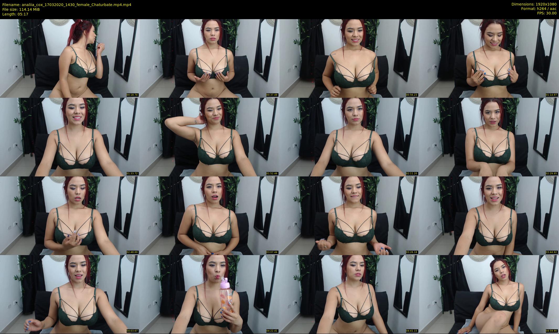 analiia_cox — 6 minute Chaturbate female cam show recording, 1080p, Mar 17, 2020