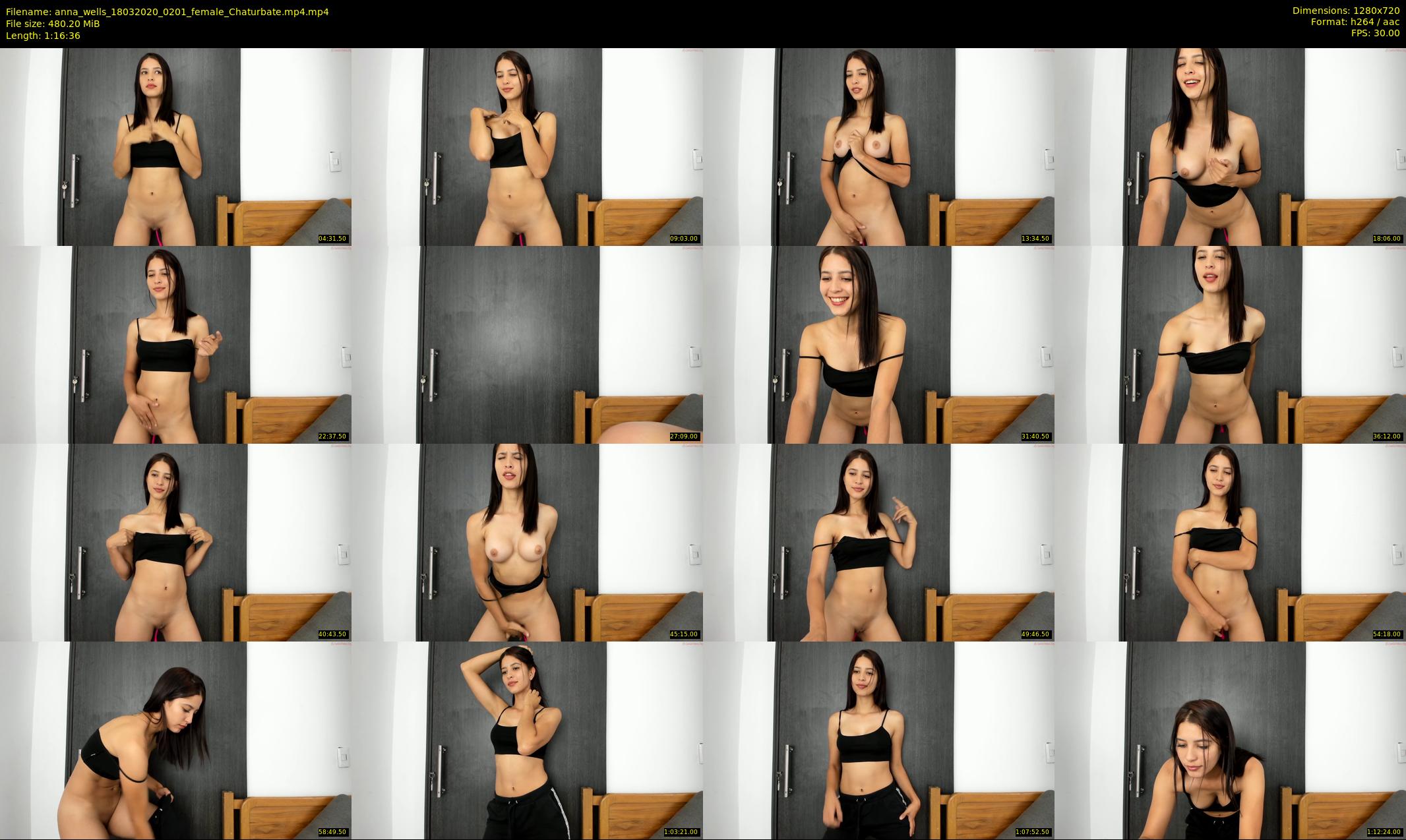 anna_wells — 77 minute Chaturbate female cam show recording, 720p, Mar 18, 2020