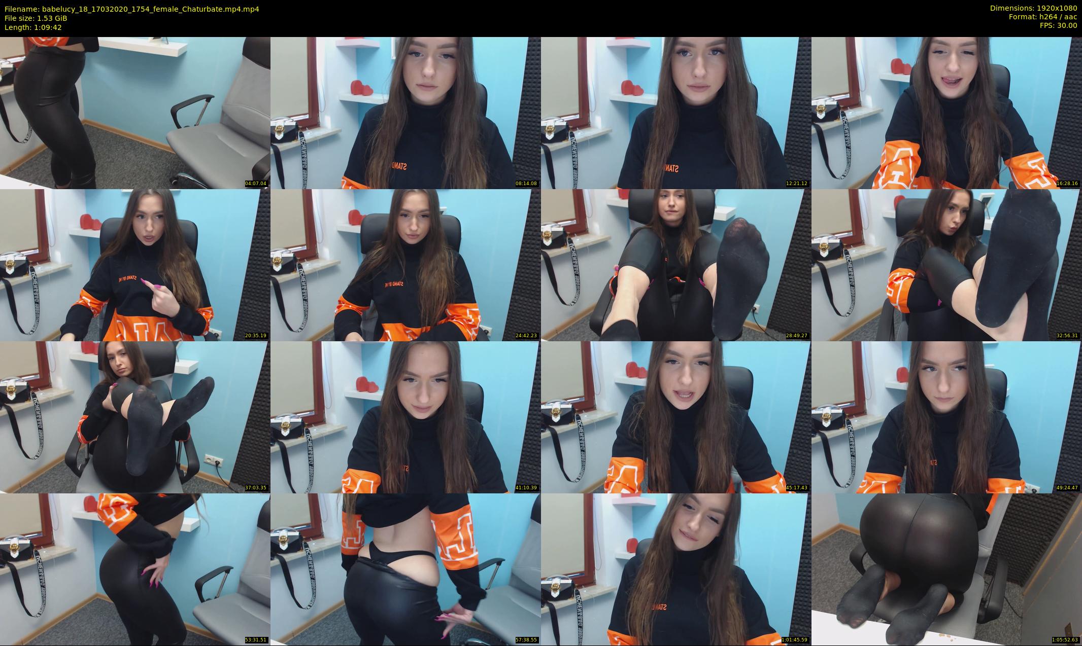 babelucy_18 — 70 minute Chaturbate female cam show recording, 1080p, Mar 17, 2020