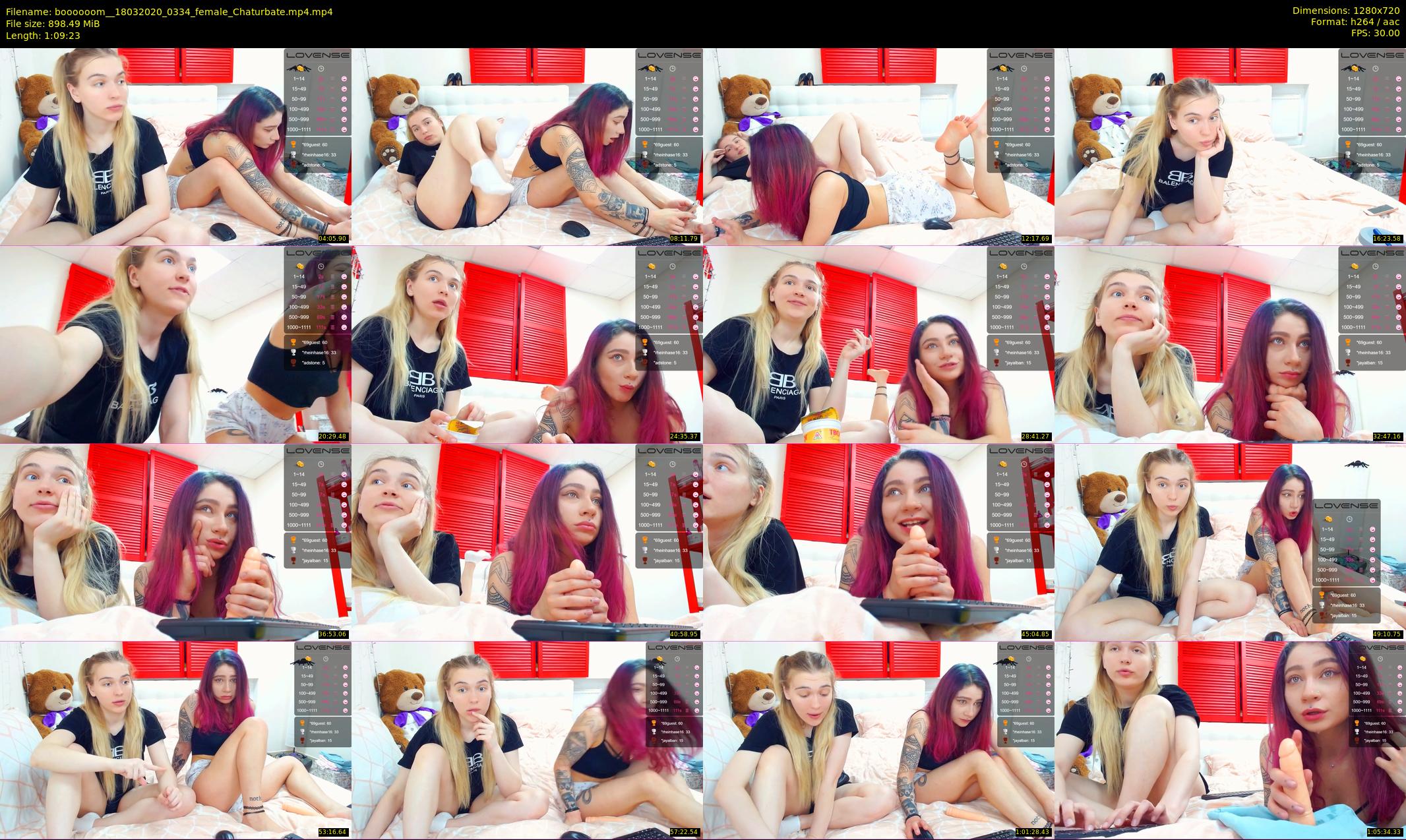 boooooom_ — 70 minute Chaturbate female cam show recording, 720p, Mar 18, 2020