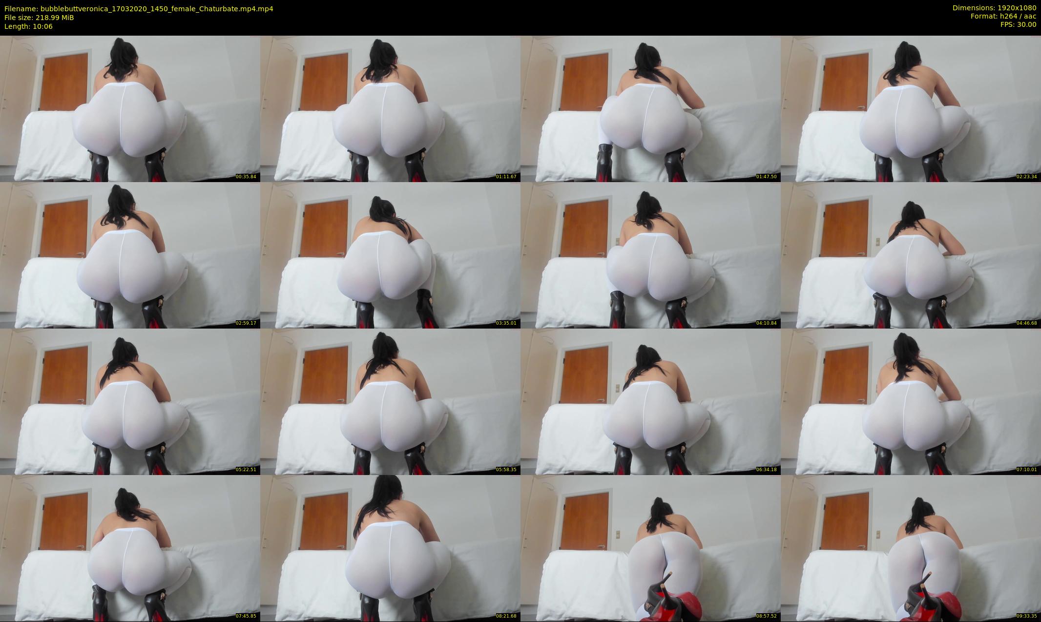 bubblebuttveronica — 11 minute Chaturbate female cam show recording, 1080p, Mar 17, 2020