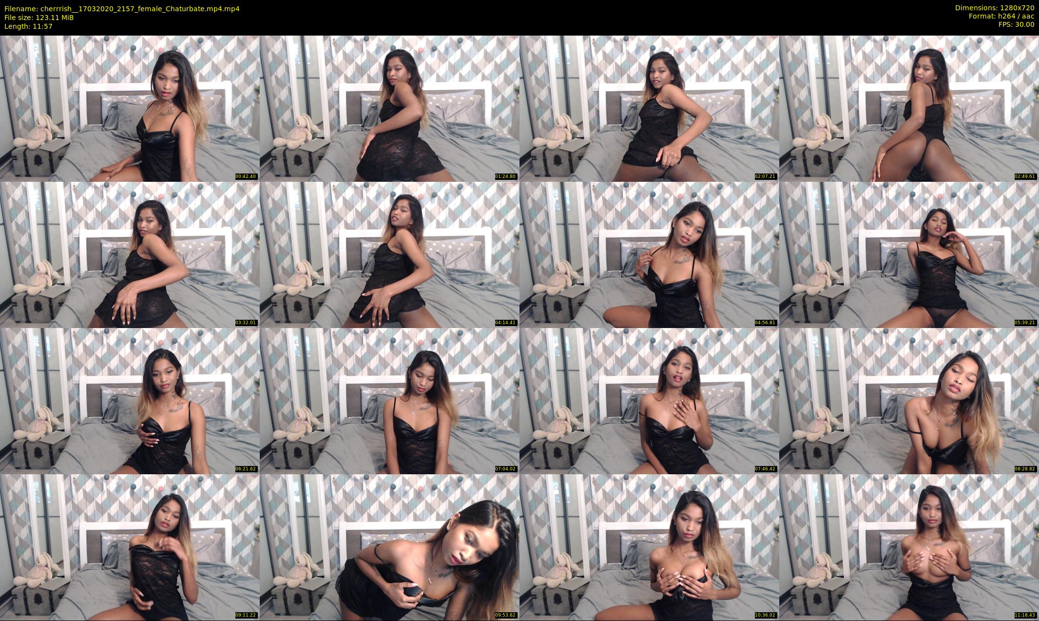 cherrrish_ — 12 minute Chaturbate female cam show recording, 720p, Mar 17, 2020