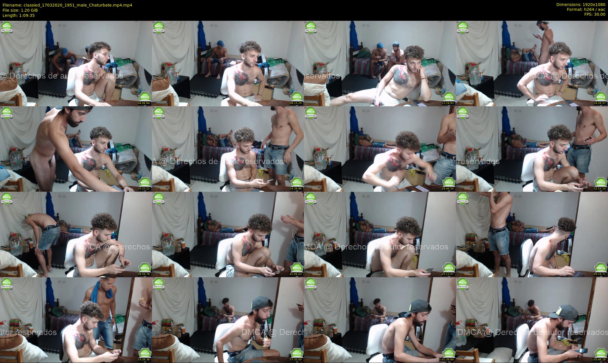 classied — 70 minute Chaturbate male cam show recording, 1080p, Mar 17, 2020
