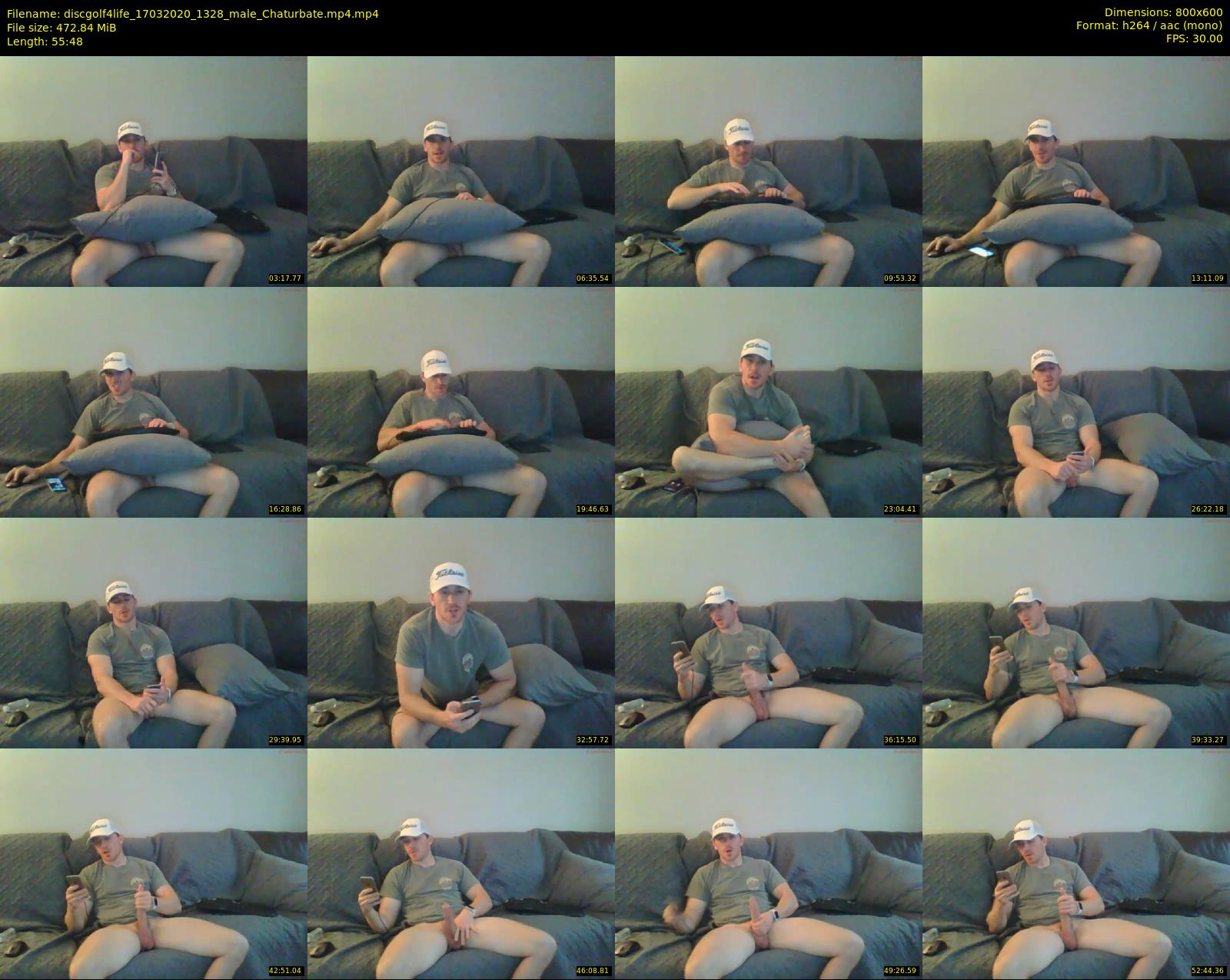 discgolf4life — 56 minute Chaturbate male cam show recording, 480p, Mar 17, 2020
