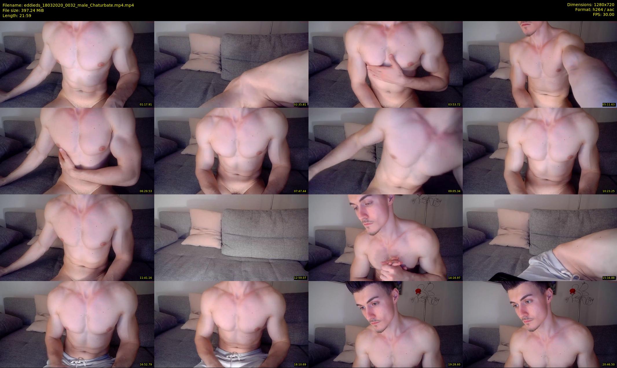 eddieds — 22 minute Chaturbate male cam show recording, 720p, Mar 18, 2020