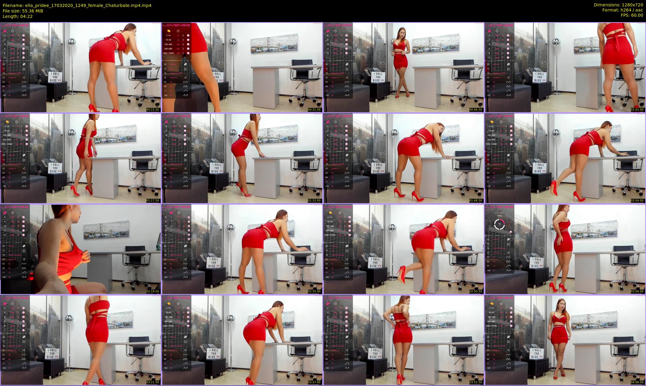 ella_pridee — 5 minute Chaturbate female cam show recording, 720p, Mar 17, 2020