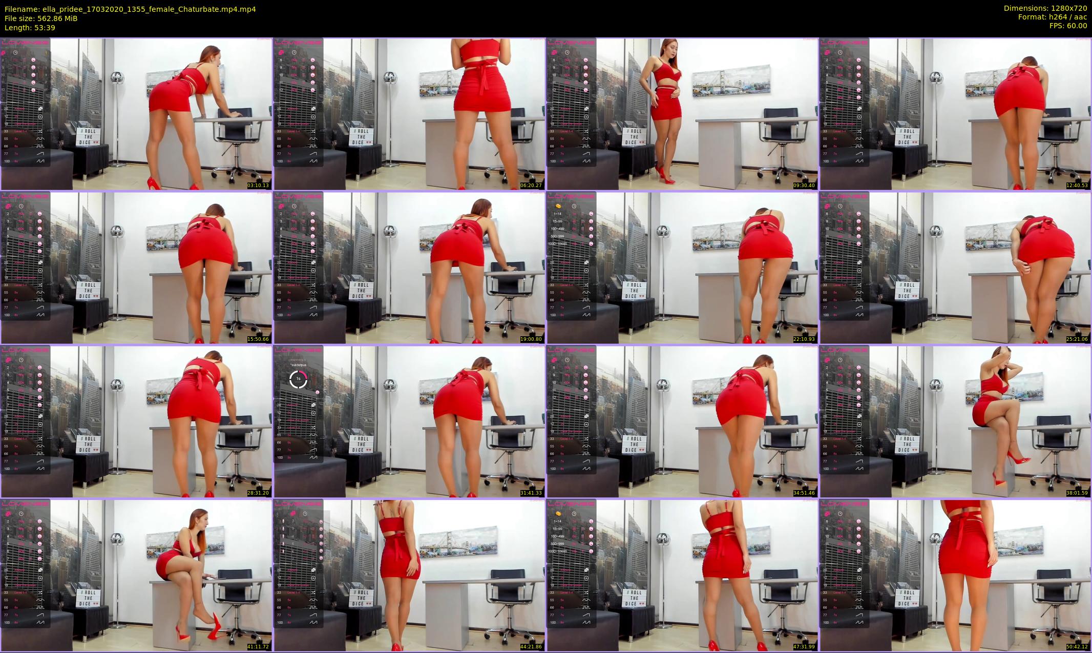 ella_pridee — 54 minute Chaturbate female cam show recording, 720p, Mar 17, 2020