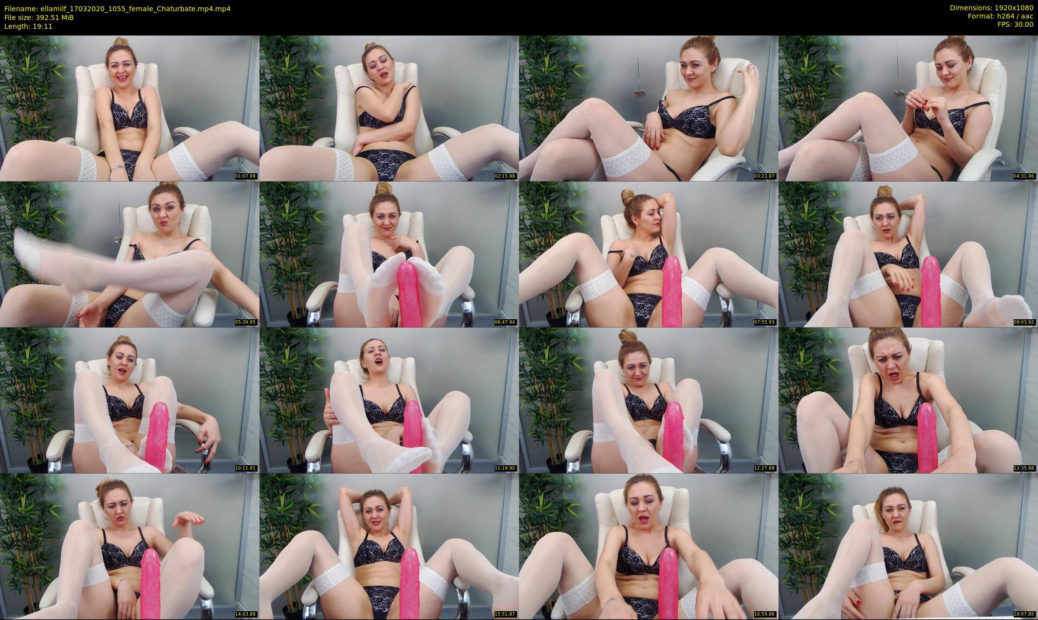 ellamilf — 20 minute Chaturbate female cam show recording, 1080p, Mar 17, 2020