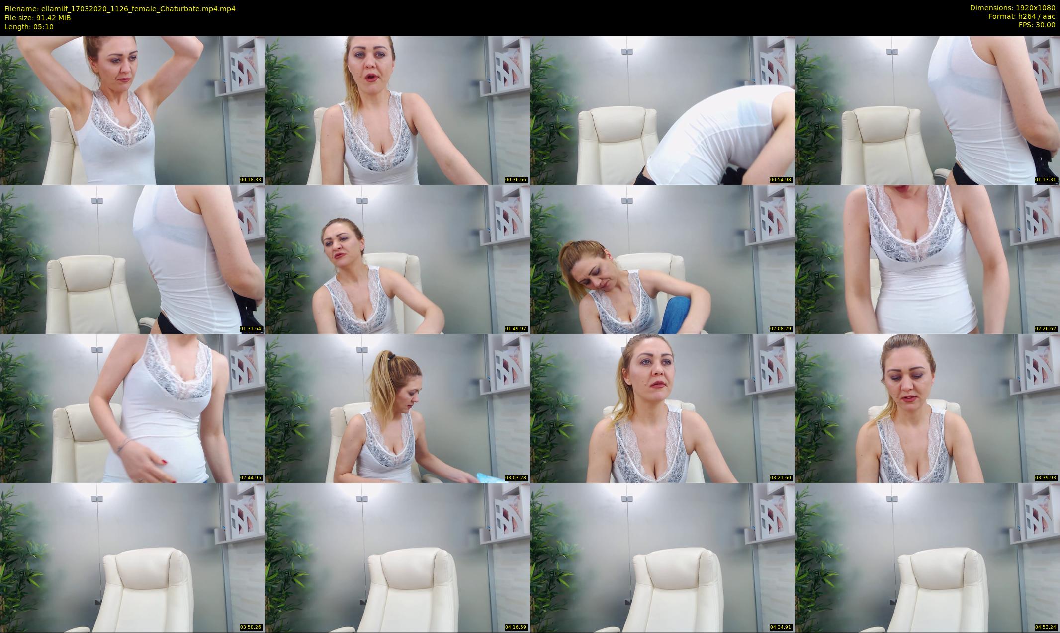ellamilf — 6 minute Chaturbate female cam show recording, 1080p, Mar 17, 2020