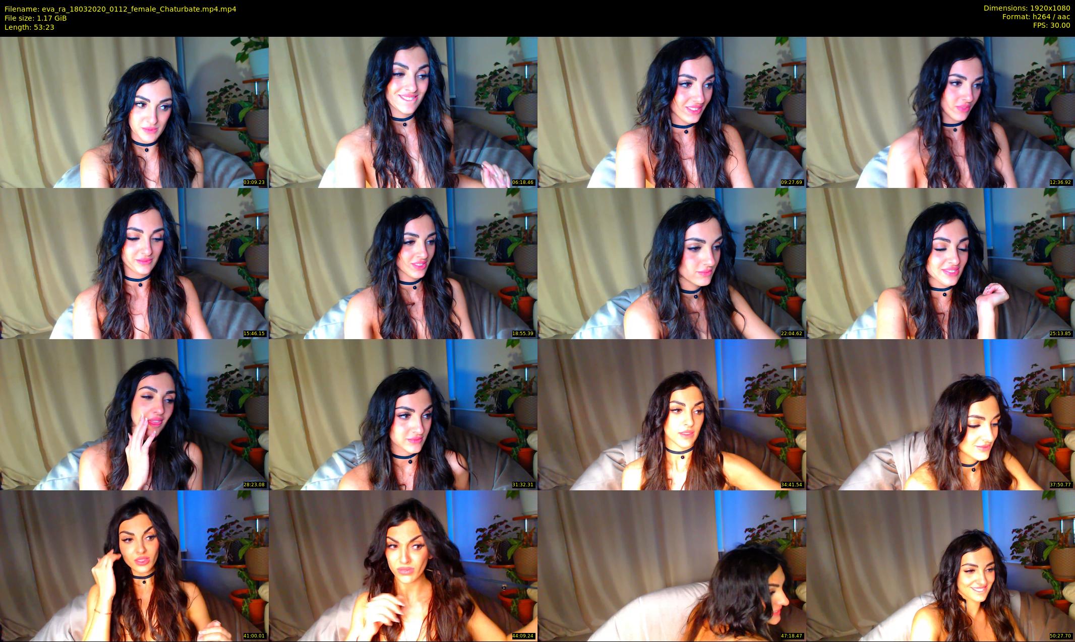 eva_ra — 54 minute Chaturbate female cam show recording, 1080p, Mar 18, 2020