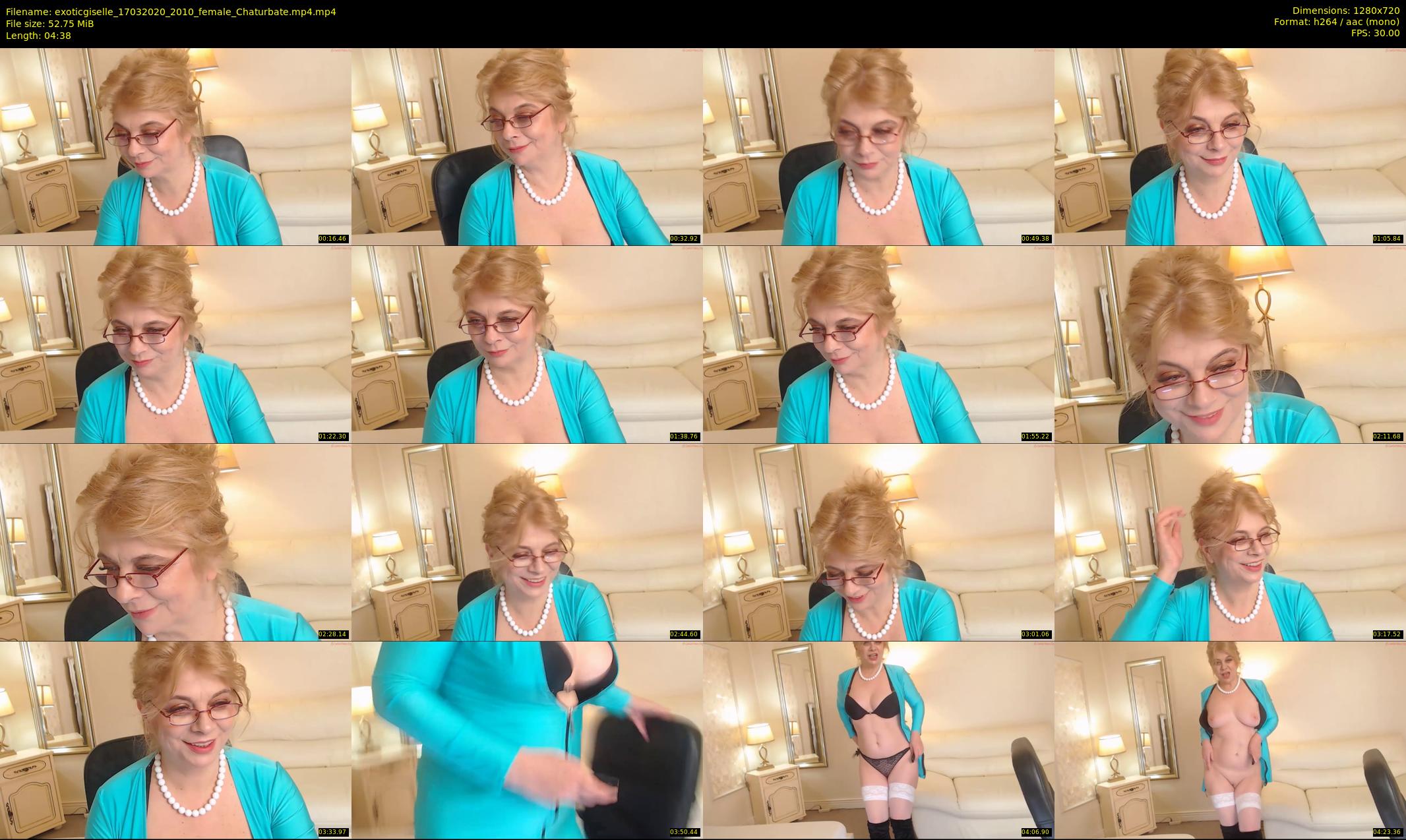exoticgiselle — 5 minute Chaturbate female cam show recording, 720p, Mar 17, 2020