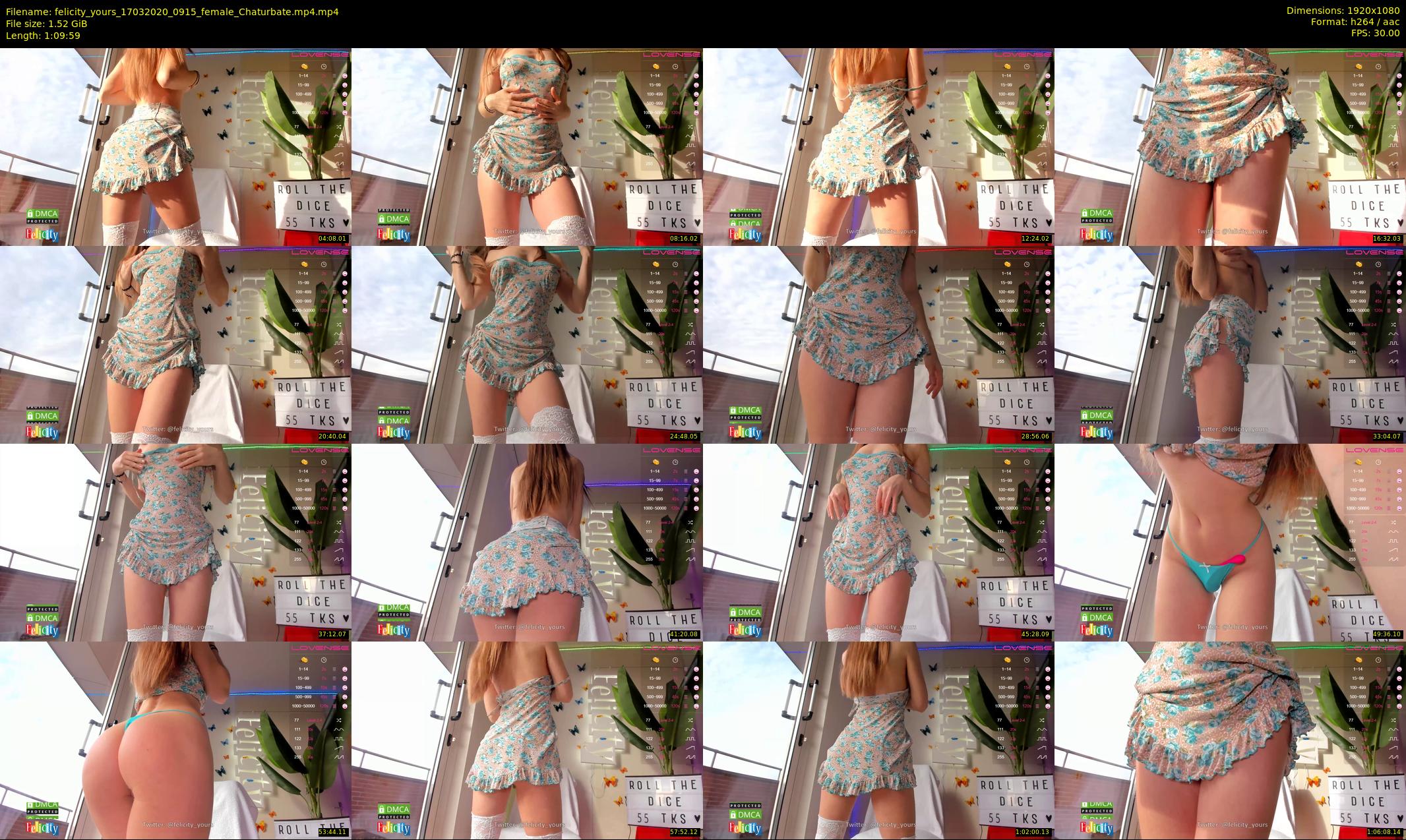 felicity_yours — 70 minute Chaturbate female cam show recording, 1080p, Mar 17, 2020