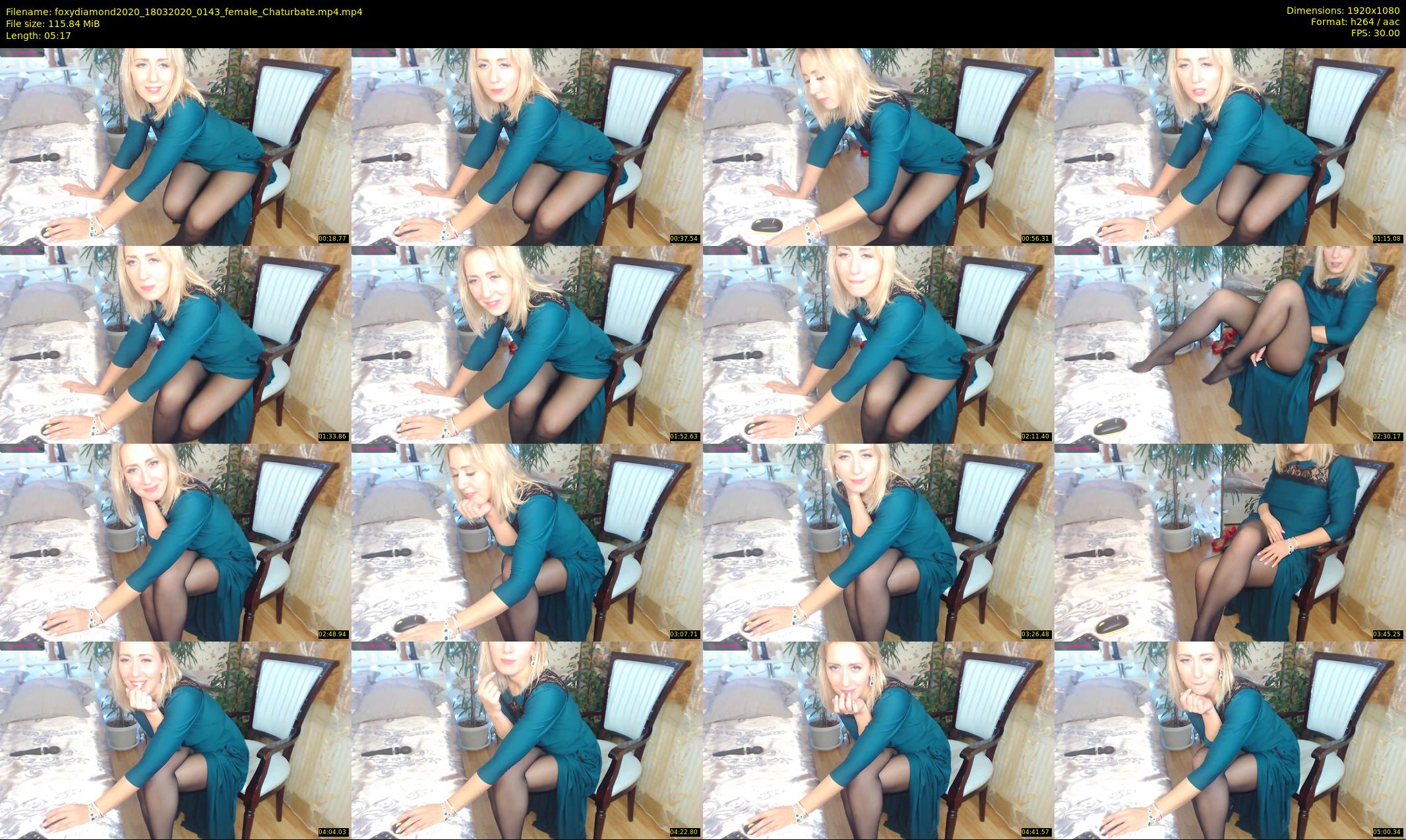 foxydiamond2020 — 6 minute Chaturbate female cam show recording, 1080p, Mar 18, 2020