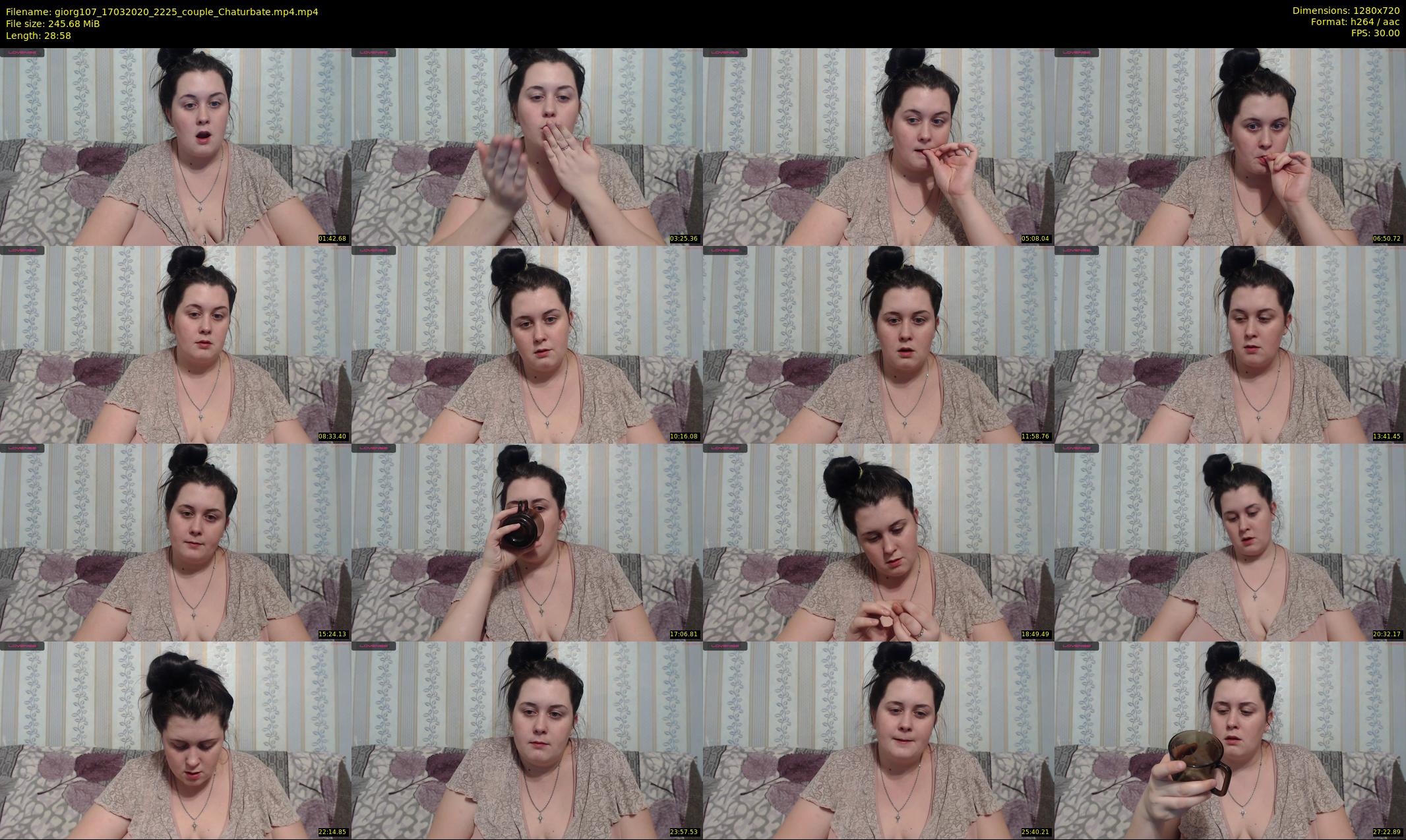 giorg107 — 29 minute Chaturbate couple cam show recording, 720p, Mar 17, 2020