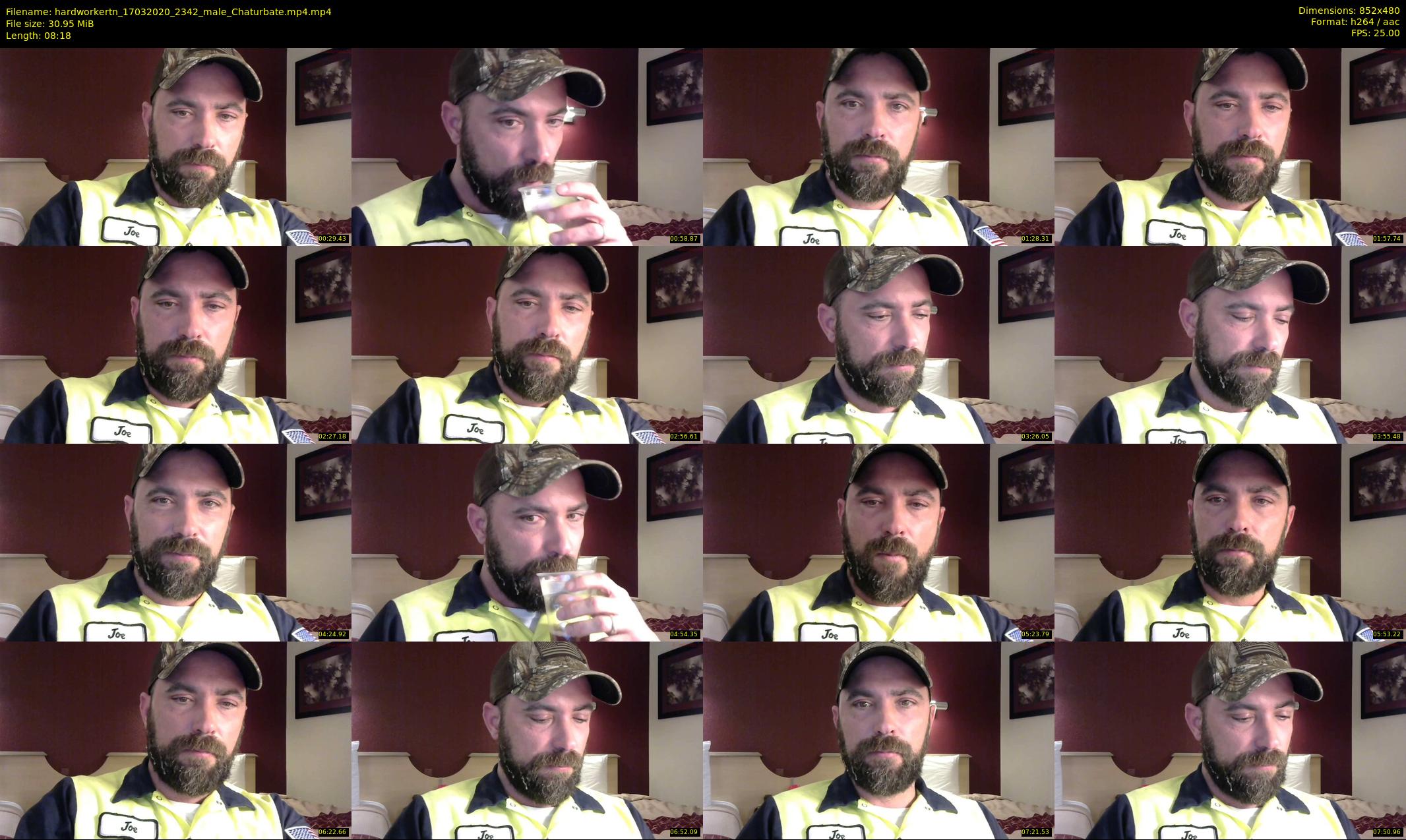 hardworkertn — 9 minute Chaturbate male cam show recording, 480p, Mar 17, 2020