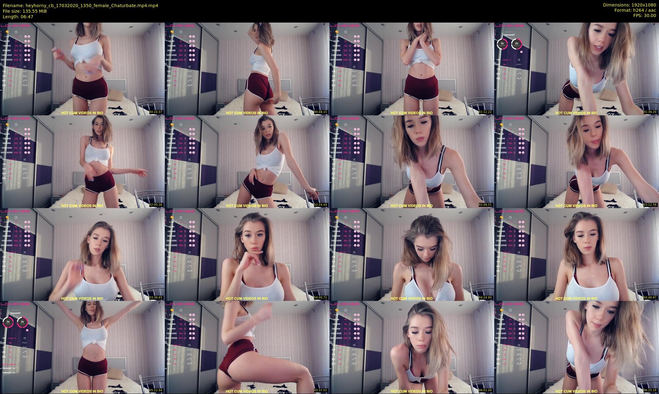 heyhorny_cb — 7 minute Chaturbate couple cam show recording, 1080p, Mar 17, 2020