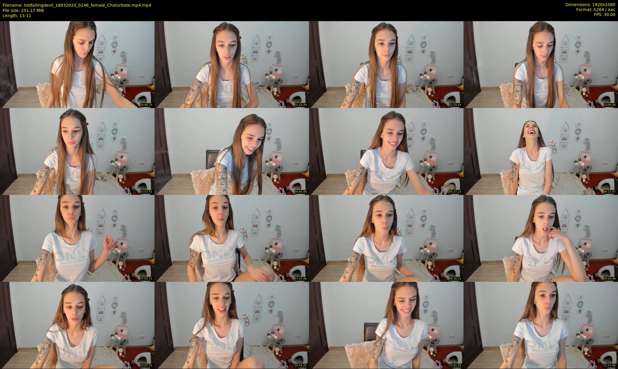 hotfallingdevil — 14 minute Chaturbate female cam show recording, 1080p, Mar 18, 2020