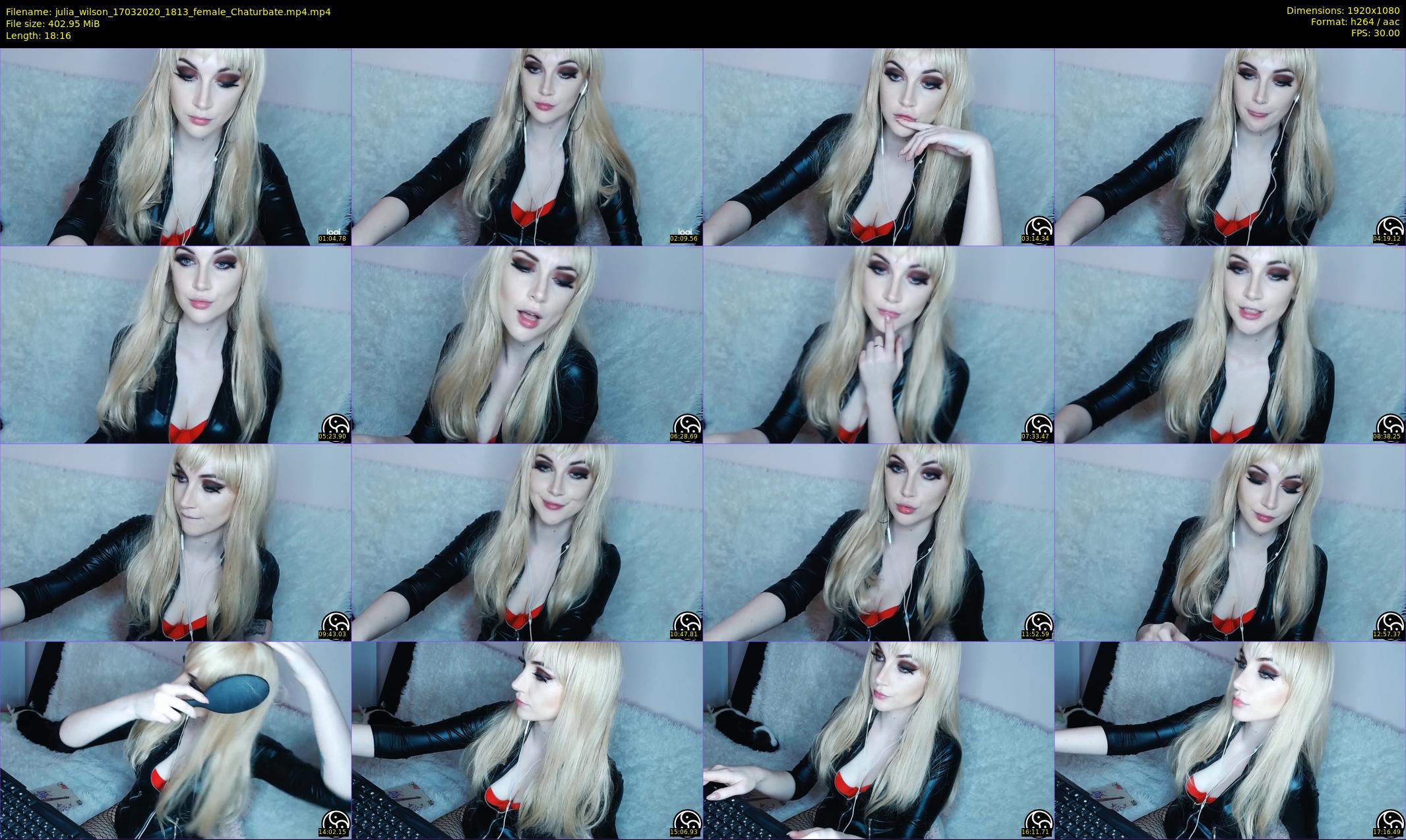 julia_wilson — 19 minute Chaturbate female cam show recording, 1080p, Mar 17, 2020