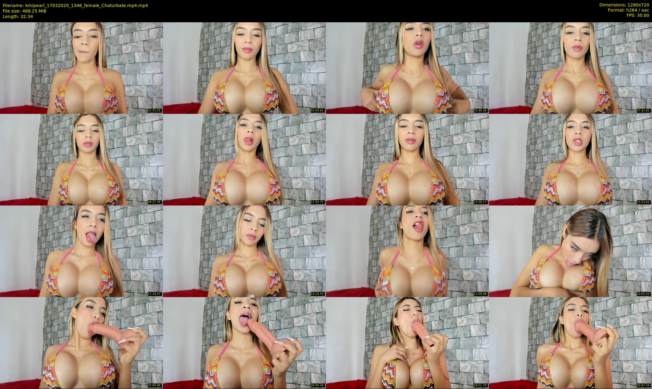 kmipearl — 33 minute Chaturbate female cam show recording, 720p, Mar 17, 2020