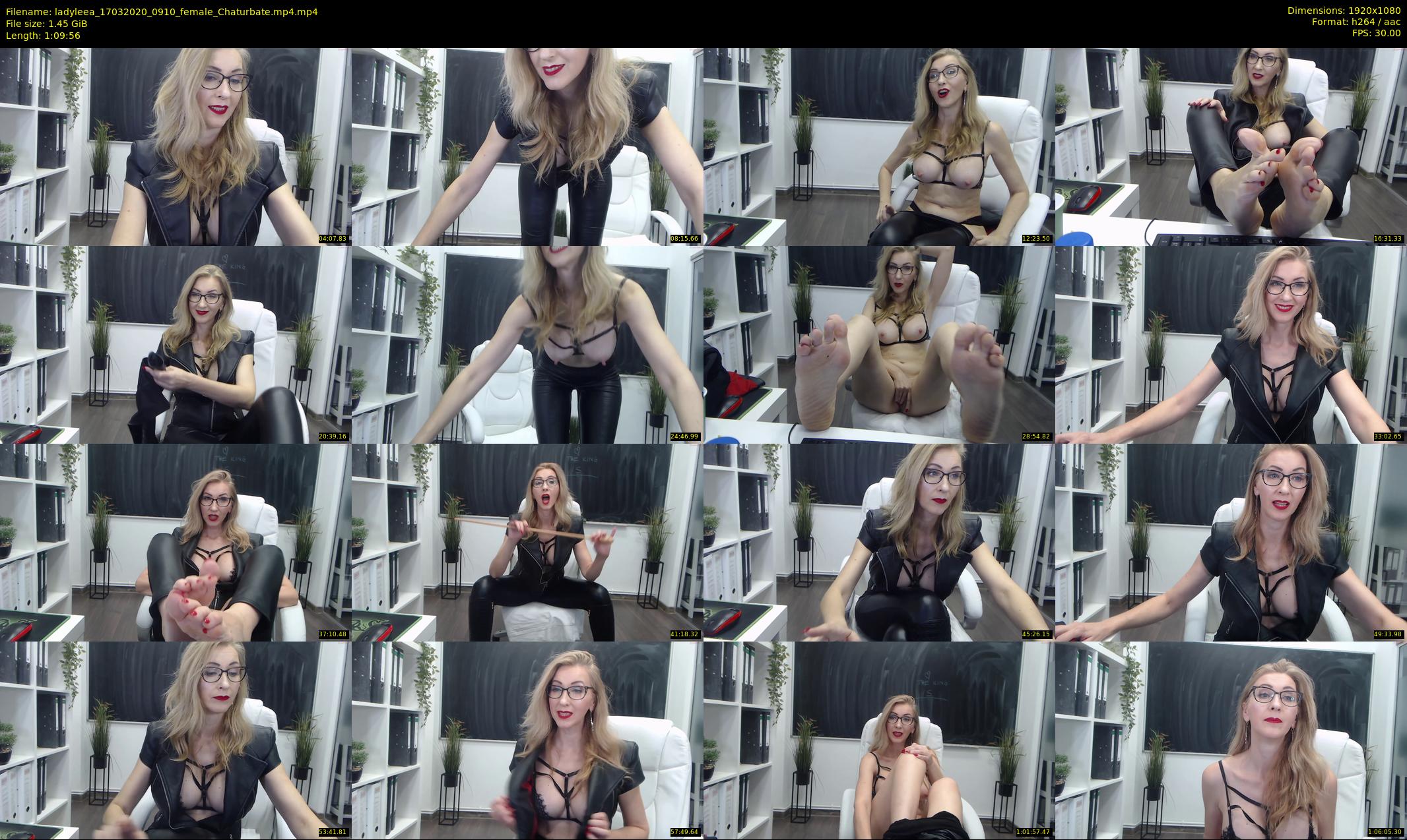 ladyleea — 70 minute Chaturbate female cam show recording, 1080p, Mar 17, 2020