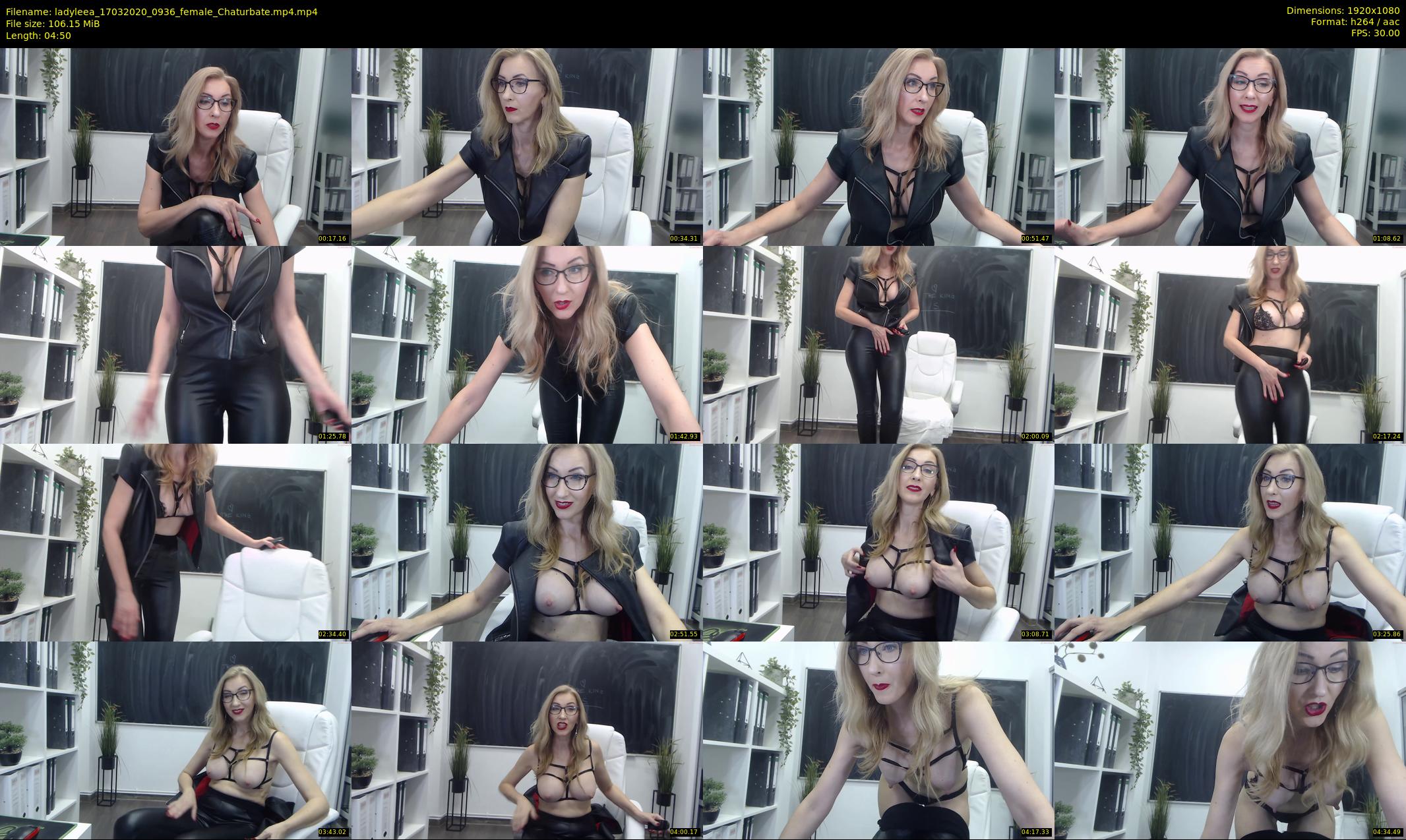 ladyleea — 5 minute Chaturbate female cam show recording, 1080p, Mar 17, 2020