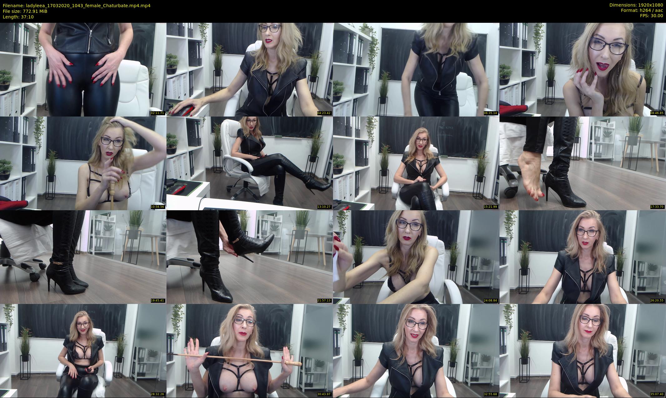 ladyleea — 38 minute Chaturbate female cam show recording, 1080p, Mar 17, 2020