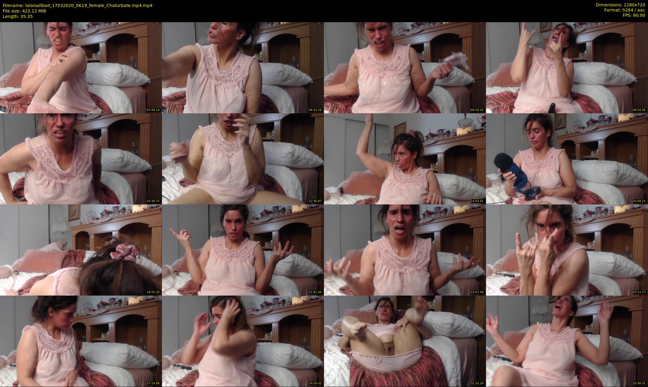 lalaisallbad — 36 minute Chaturbate female cam show recording, 720p, Mar 17, 2020