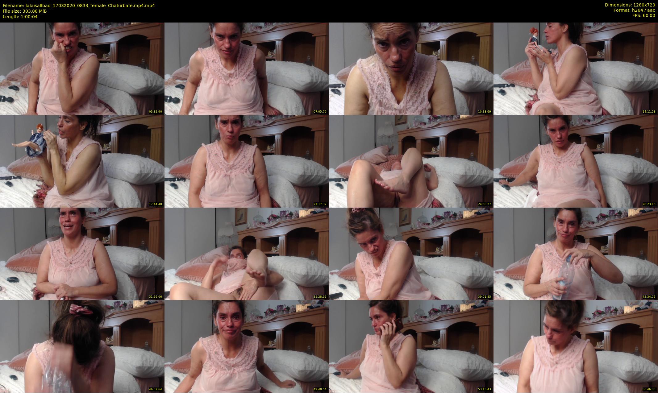 lalaisallbad — 61 minute Chaturbate female cam show recording, 720p, Mar 17, 2020