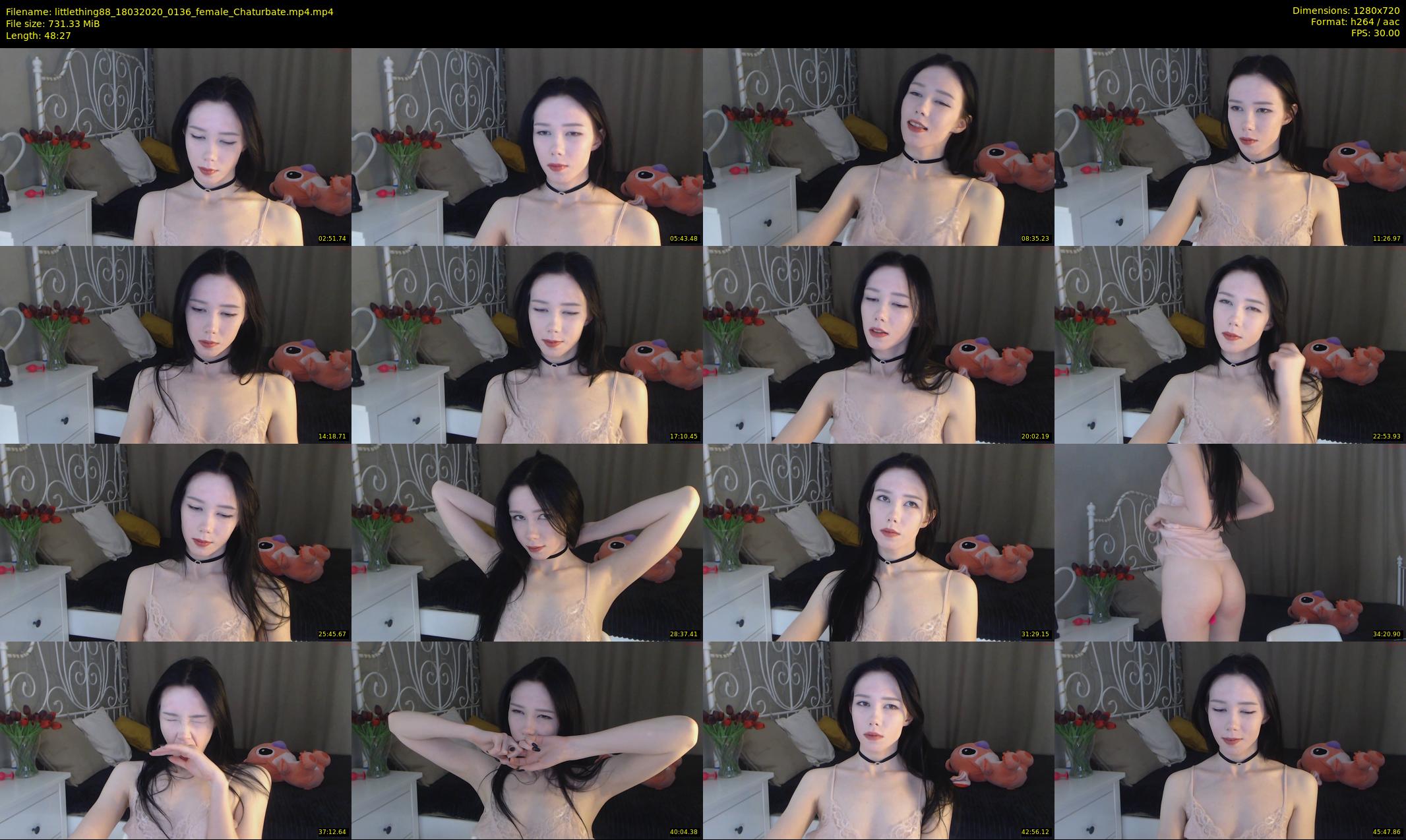 littlething88 — 49 minute Chaturbate female cam show recording, 720p, Mar 18, 2020
