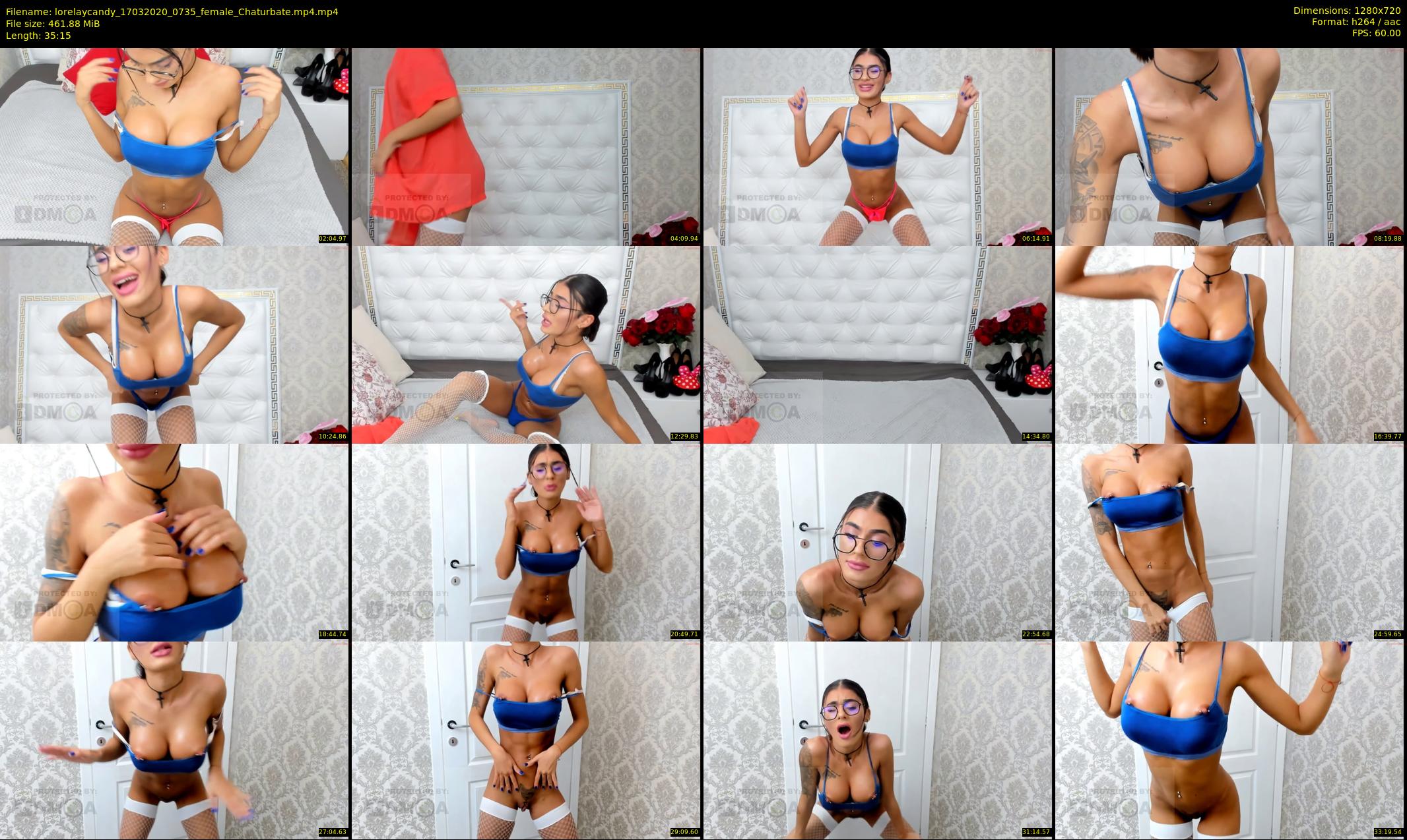lorelaycandy — 36 minute Chaturbate female cam show recording, 720p, Mar 17, 2020