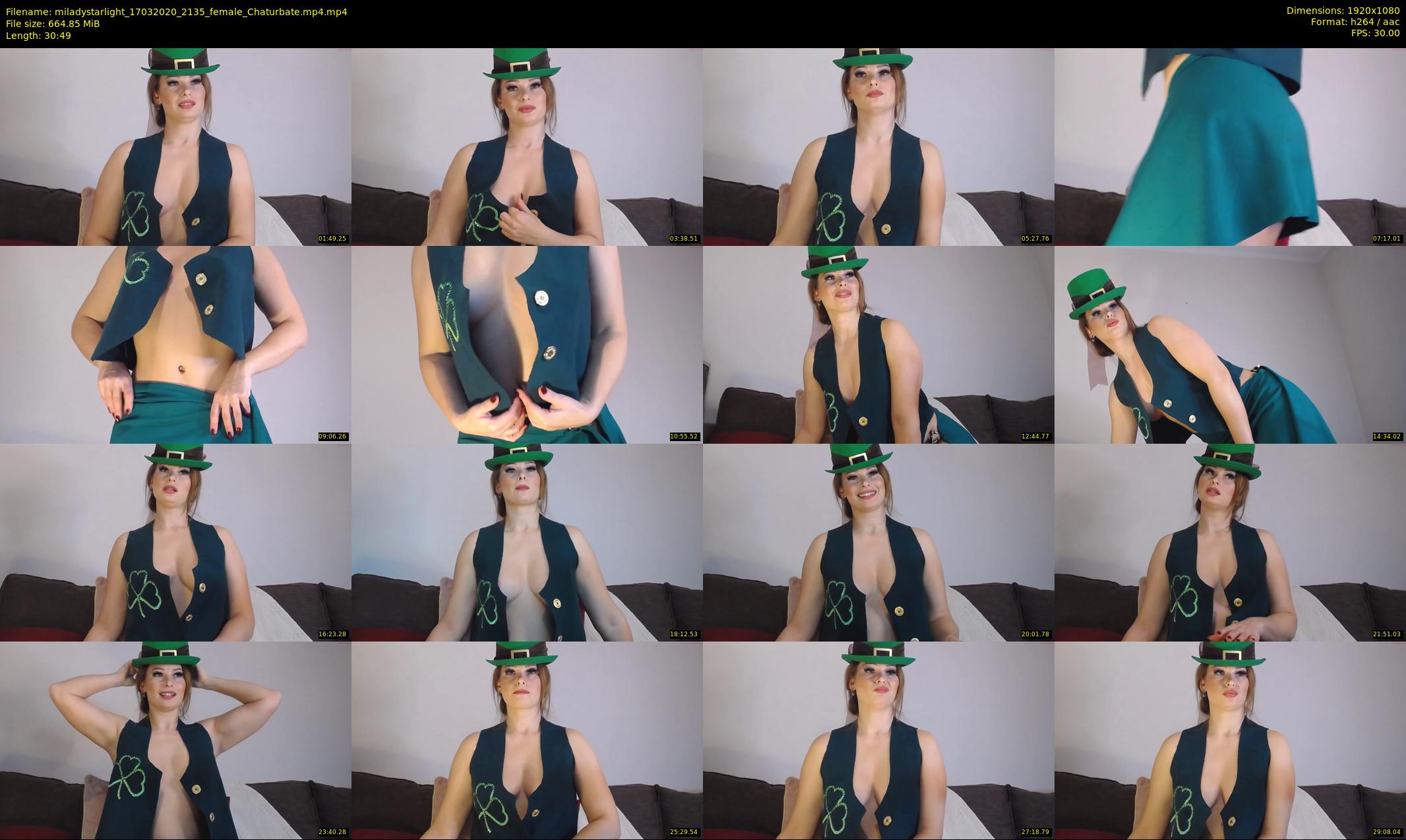 miladystarlight — 31 minute Chaturbate female cam show recording, 1080p, Mar 17, 2020