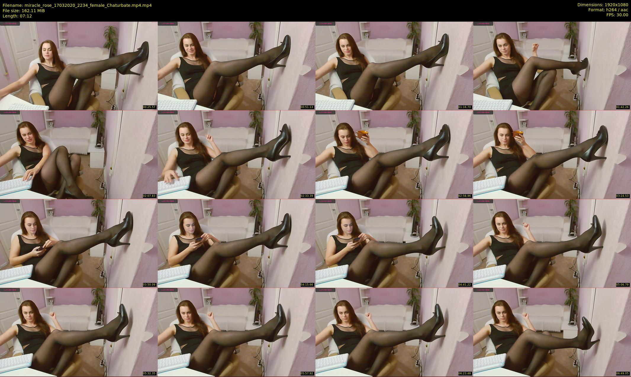 miracle_rose — 8 minute Chaturbate female cam show recording, 1080p, Mar 17, 2020