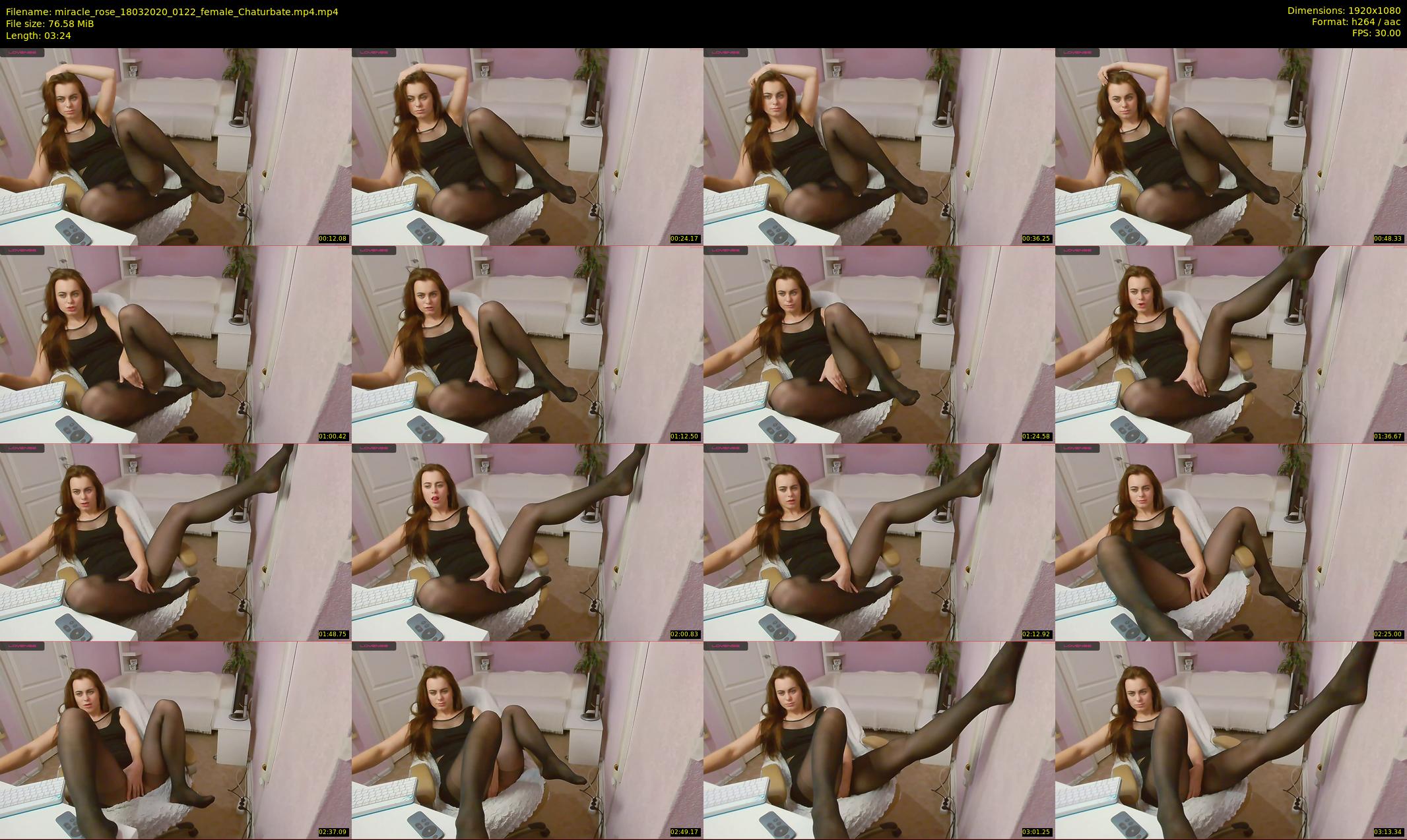 miracle_rose — 4 minute Chaturbate female cam show recording, 1080p, Mar 18, 2020