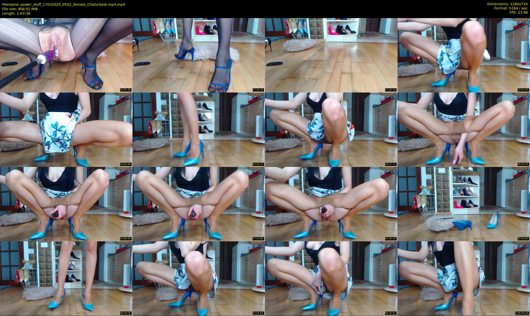 power_stuff — 64 minute Chaturbate female cam show recording, 720p, Mar 17, 2020
