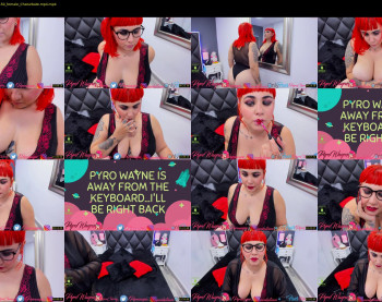 pyrowayne — 54 minute Chaturbate female cam show recording, 720p, Mar 18, 2020