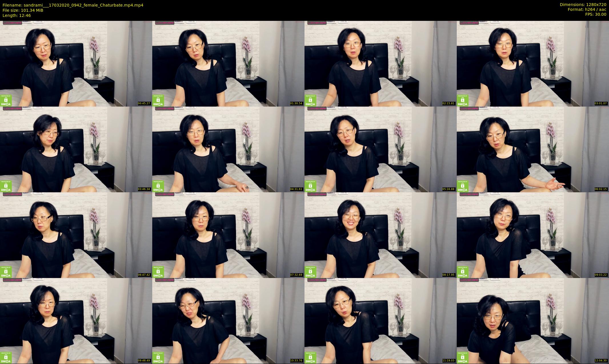 sandrami__ — 13 minute Chaturbate female cam show recording, 720p, Mar 17, 2020