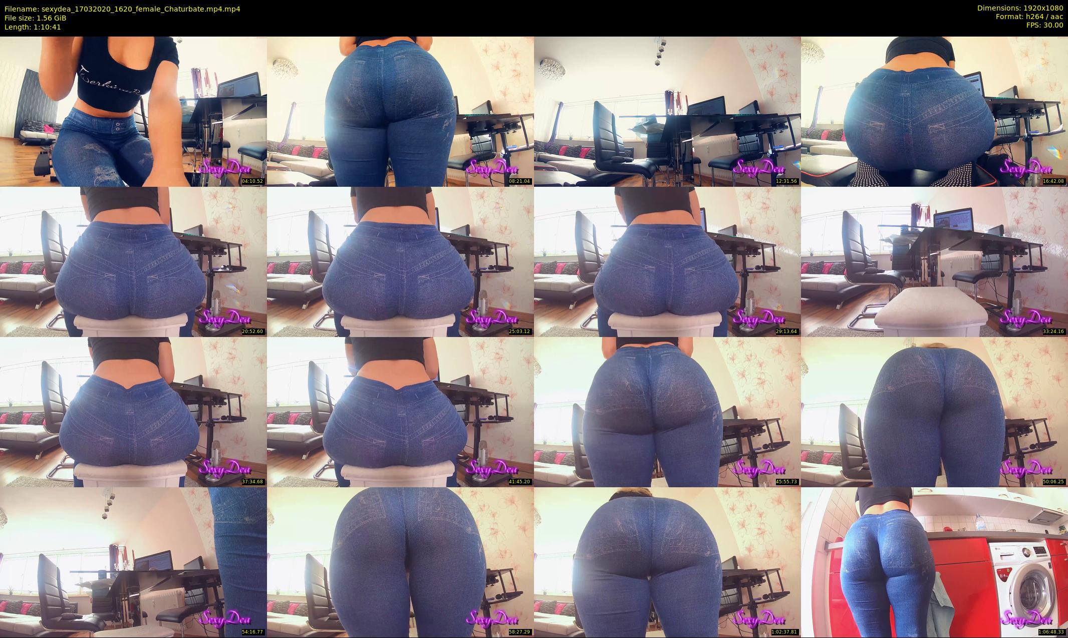 sexydea — 71 minute Chaturbate female cam show recording, 1080p, Mar 17, 2020