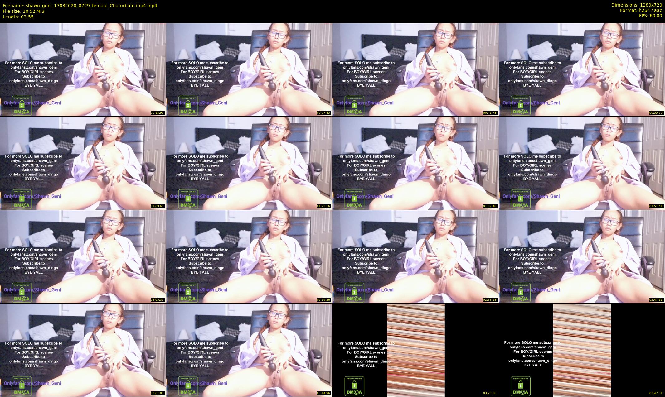 shawn_geni — 4 minute Chaturbate couple cam show recording, 720p, Mar 17, 2020