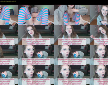skyewatson — 12 minute Chaturbate female cam show recording, 1080p, Mar 18, 2020