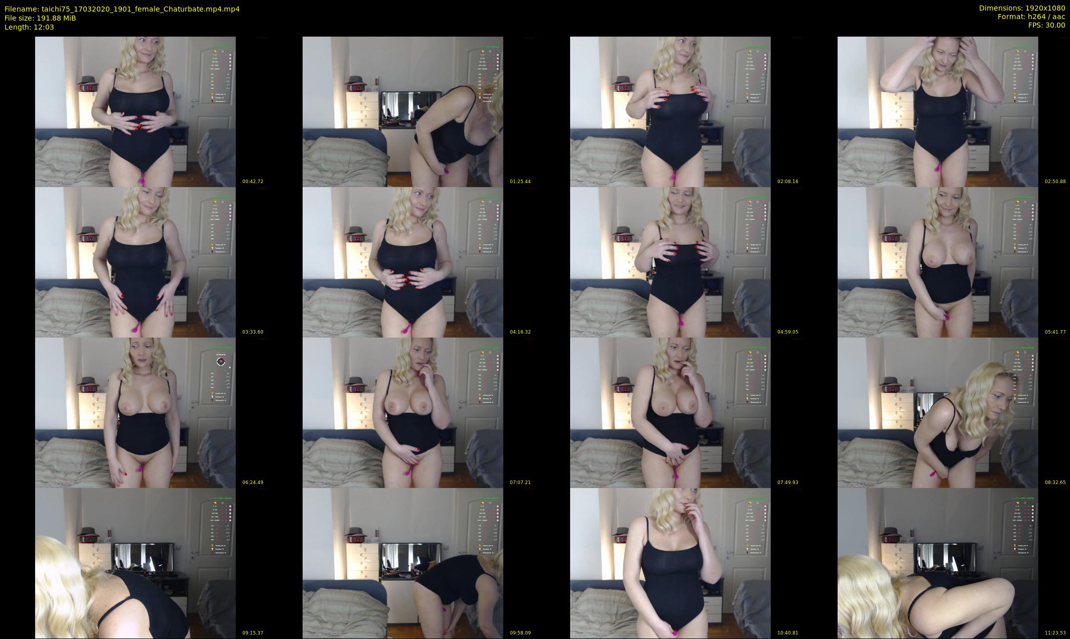 taichi75 — 13 minute Chaturbate female cam show recording, 1080p, Mar 17, 2020
