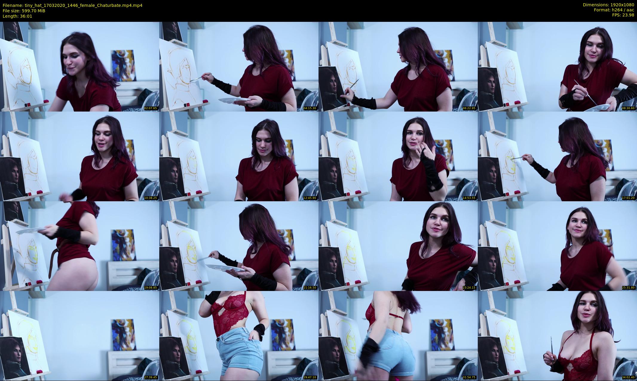 tiny_hat — 37 minute Chaturbate female cam show recording, 1080p, Mar 17, 2020