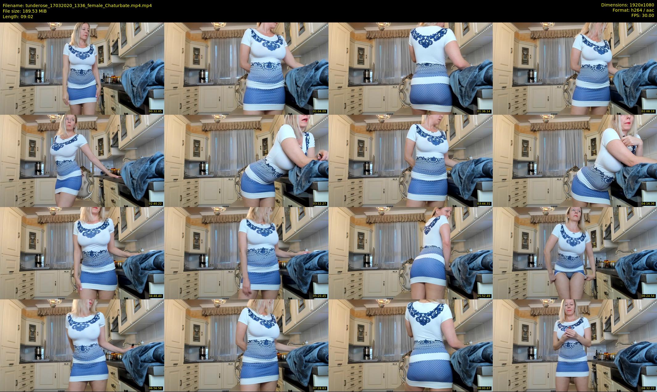 tunderose — 10 minute Chaturbate female cam show recording, 1080p, Mar 17, 2020