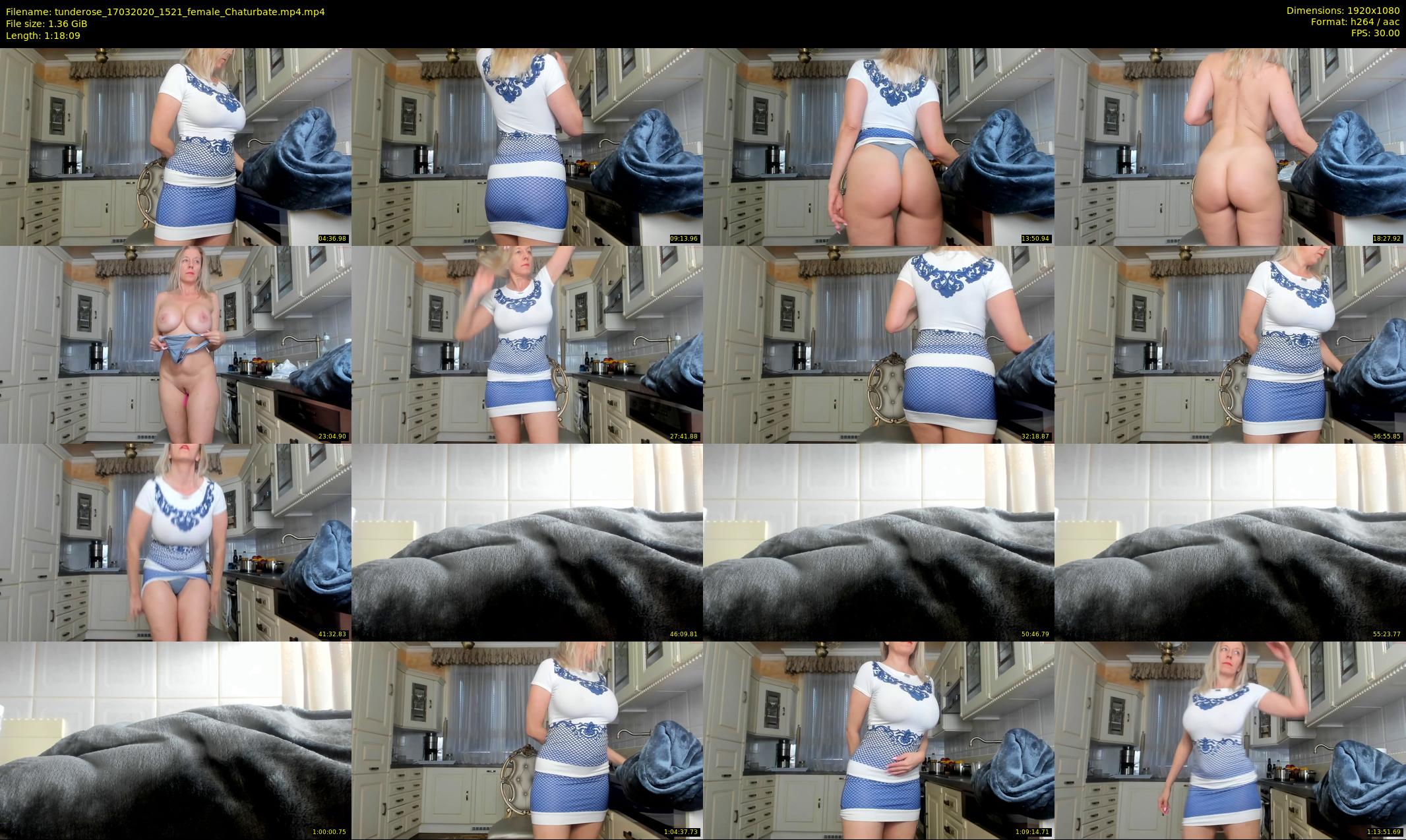 tunderose — 79 minute Chaturbate female cam show recording, 1080p, Mar 17, 2020