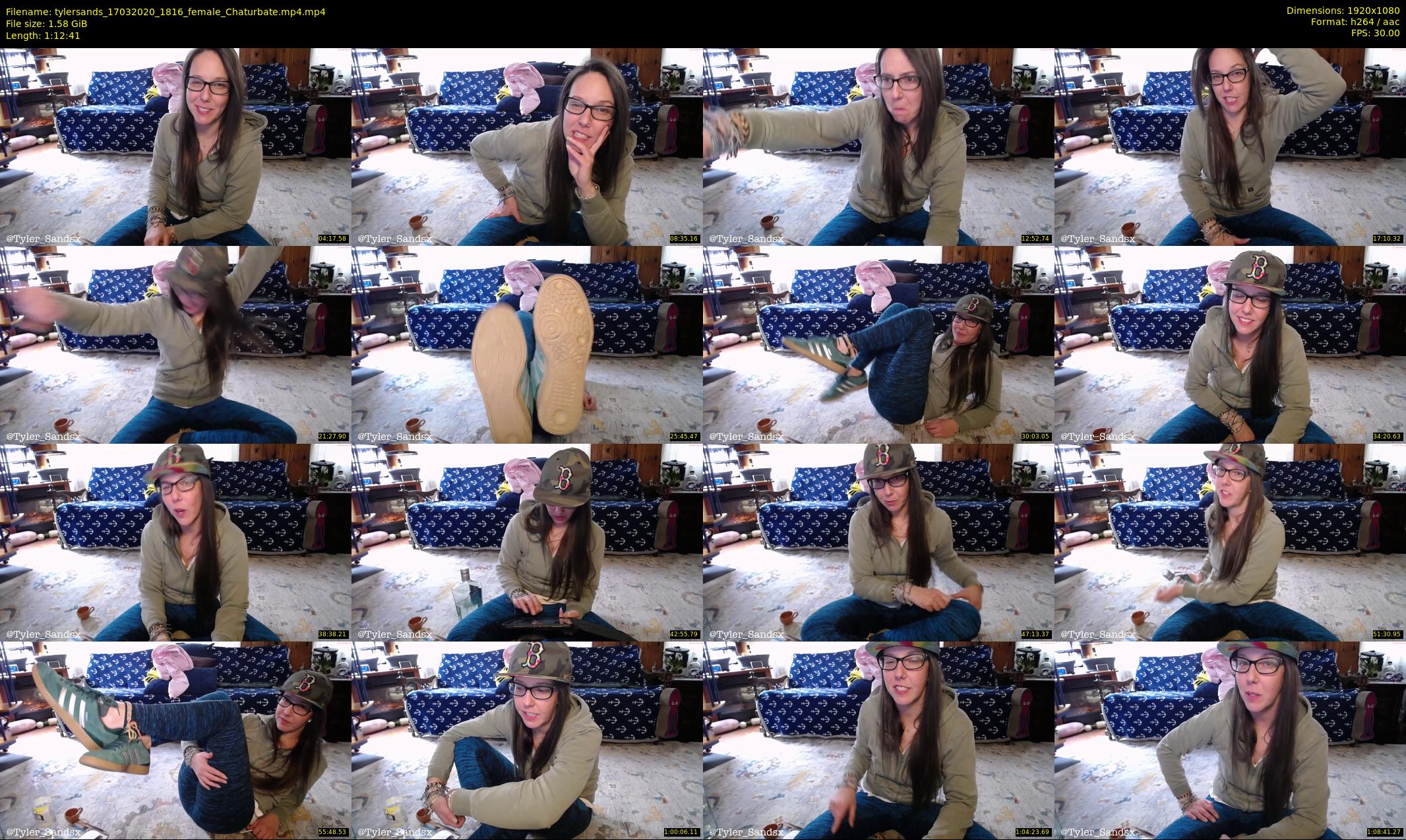 tylersands — 73 minute Chaturbate female cam show recording, 1080p, Mar 17, 2020