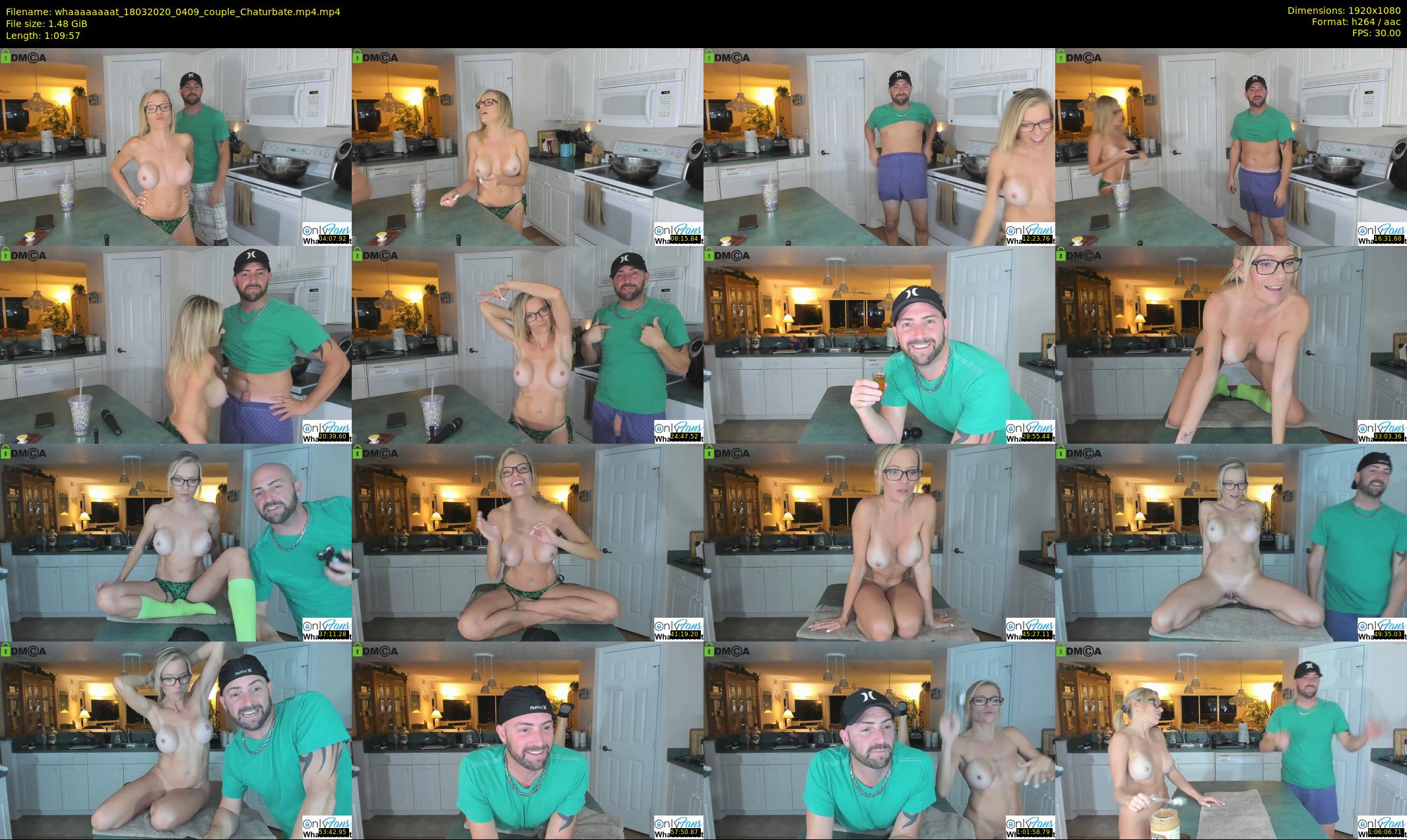 whaaaaaaaat — 70 minute Chaturbate couple cam show recording, 1080p, Mar 18, 2020