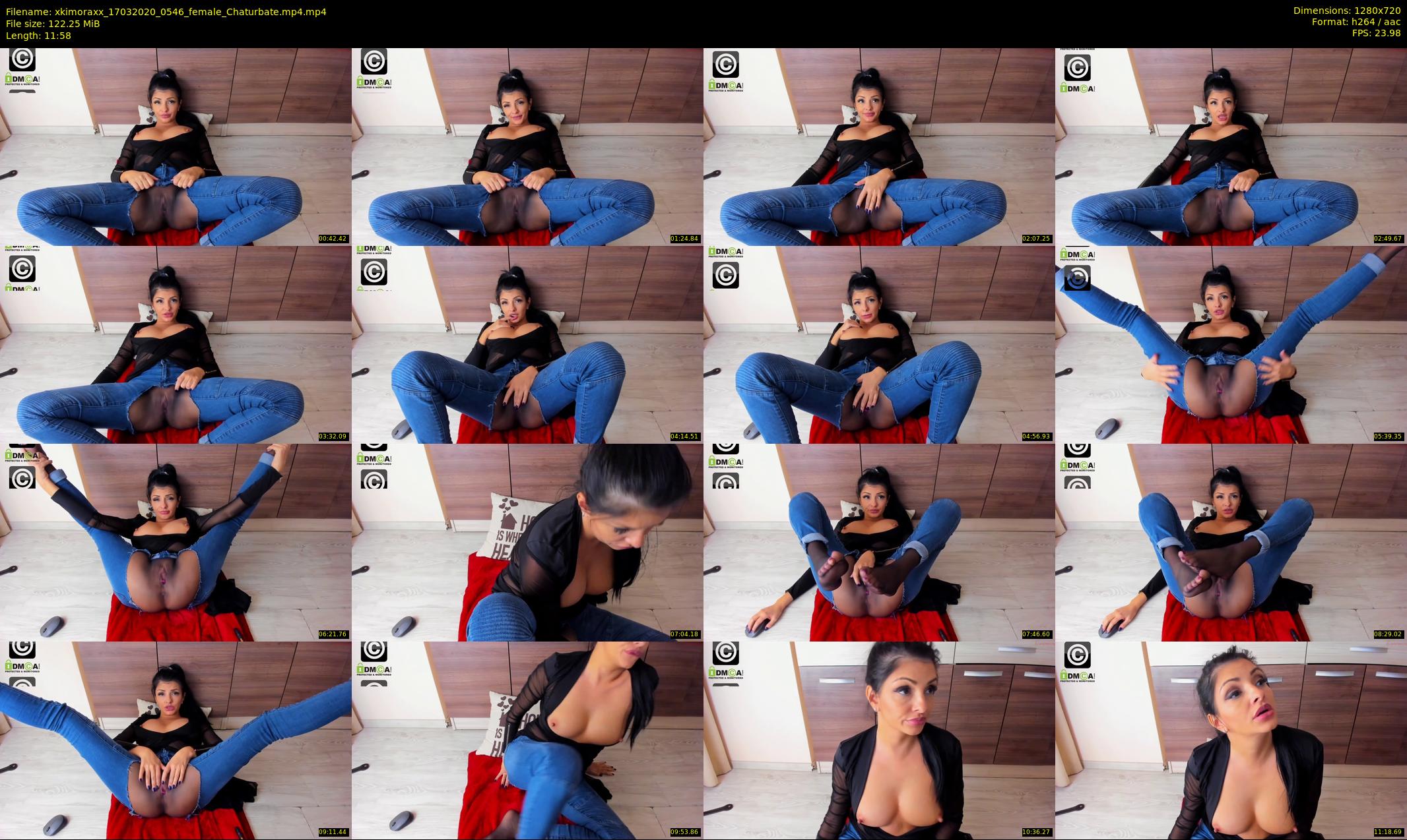 xkimoraxx — 12 minute Chaturbate female cam show recording, 720p, Mar 17, 2020