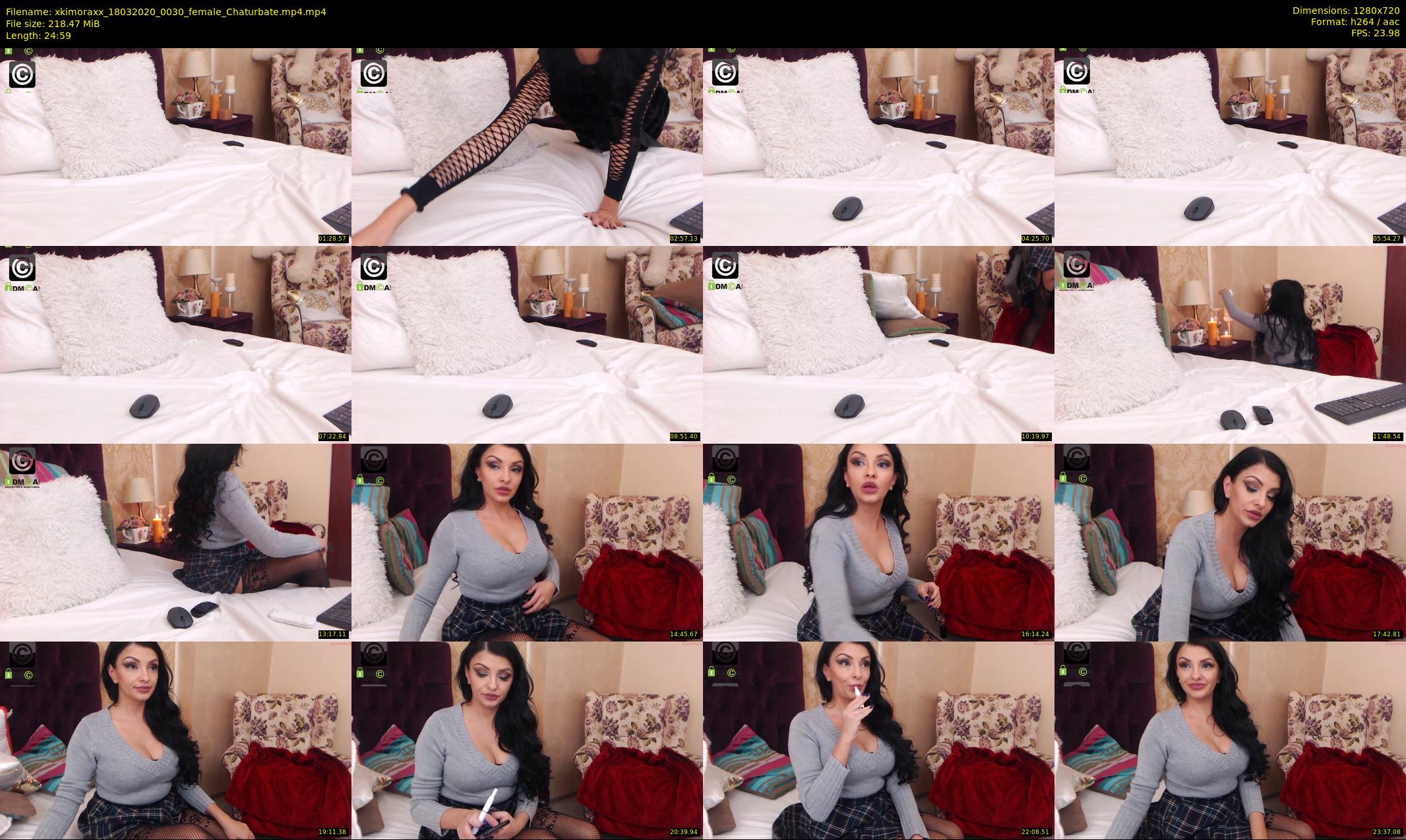xkimoraxx — 25 minute Chaturbate female cam show recording, 720p, Mar 18, 2020